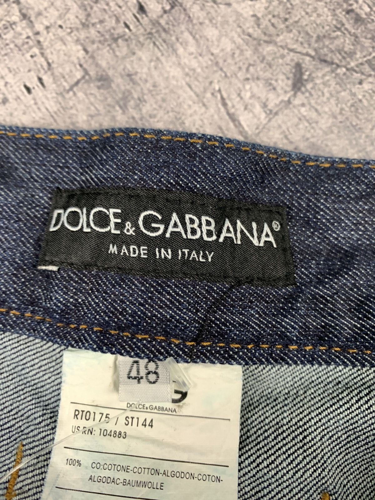 Dolce & Gabbana Vintage Dolce Gabbana Jeans Made in Italy 90s Size US 32 / EU 48 - 15 Thumbnail