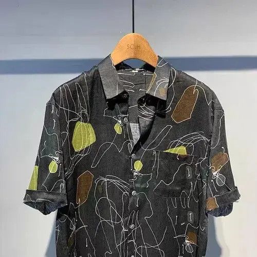 Japanese Brand New 2022 Modish Hype Full Print Casual Shirt Size US XL / EU 56 / 4 - 2 Thumbnail