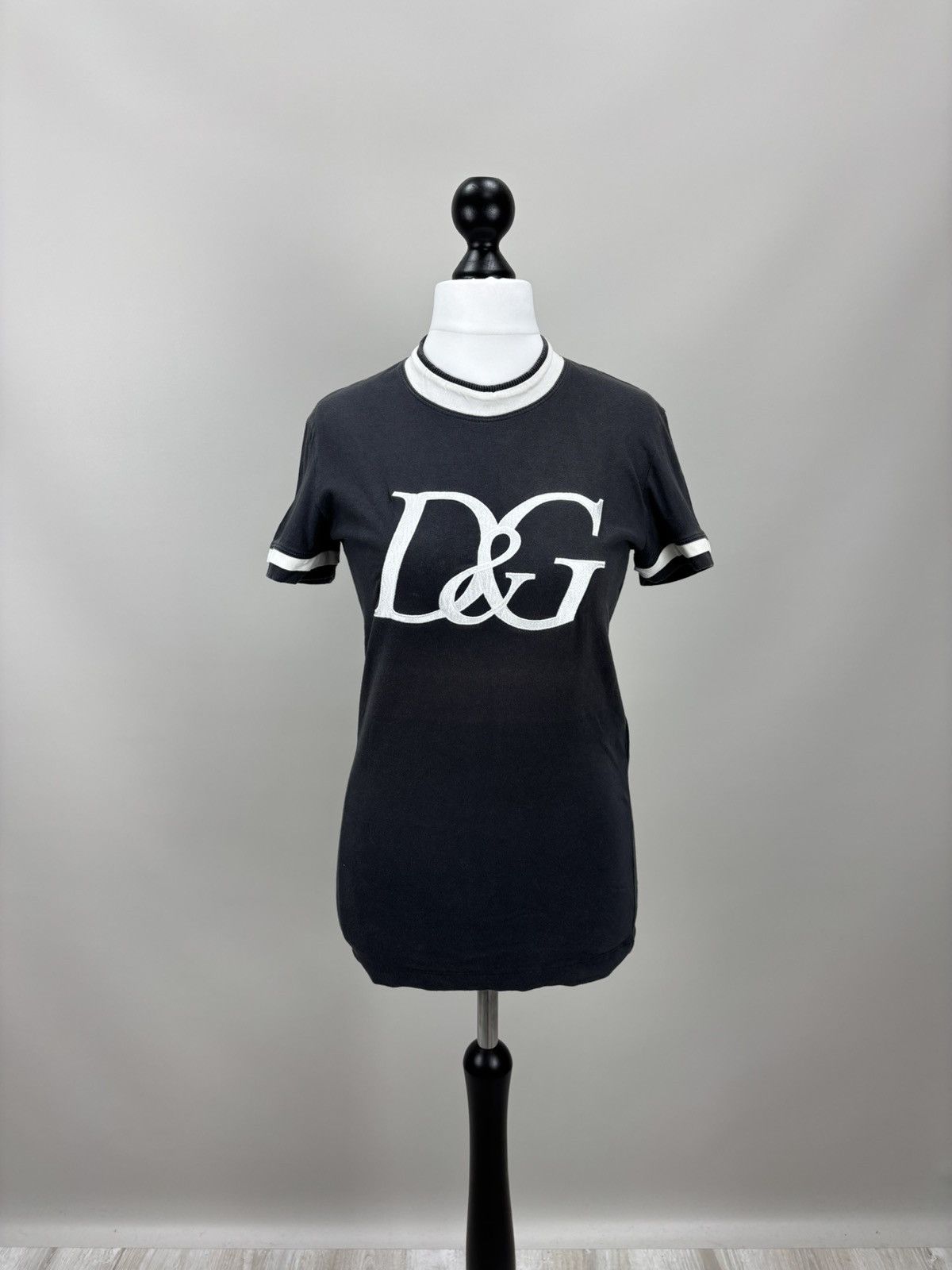 Dolce & Gabbana Womens t shirt Y2k Dolce Gabbana Size S Color Gray Size S / US 4 / IT 40 - 1 Thumbnail