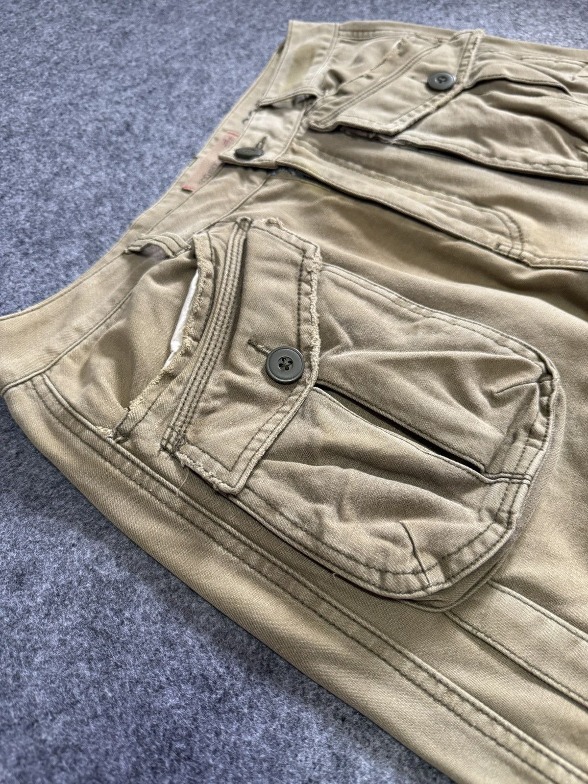 G-Unit Soo Japan Baggy Loose Fit Multipocket Cargo Pants Size US 32 / EU 48 - 12 Thumbnail