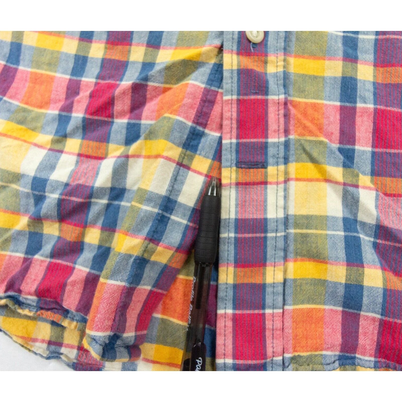 Taylor Stitch Taylor Stitch Shirt 38 Button-Down Long Sleeve Plaid Lightweight Cotton Multicolor Casual Mens Size US M / EU 48-50 / 2 - 4 Thumbnail