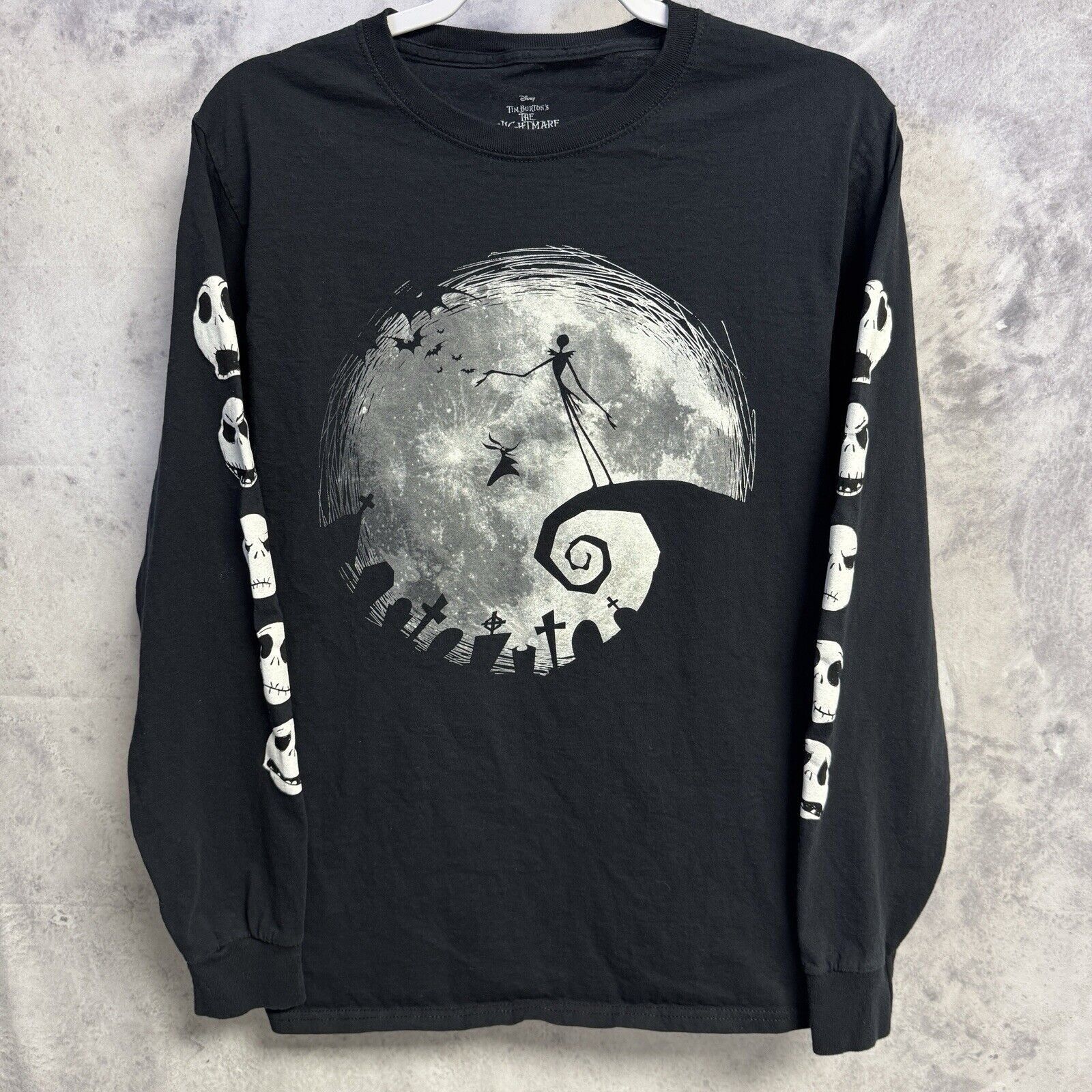 Disney Nightmare Before Christmas Tim Burton T Shirt Adult Small Bl Size US S / EU 44-46 / 1 - 1 Thumbnail