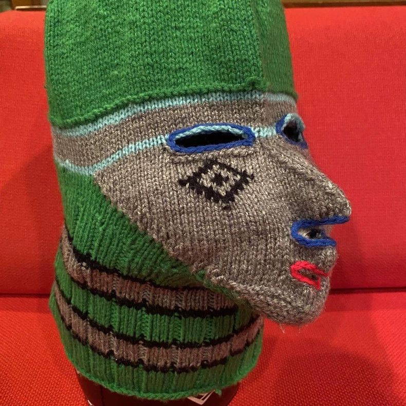 Walter Van Beirendonck walter van beirendonck Masked knitted hat Size ONE SIZE - 1 Thumbnail