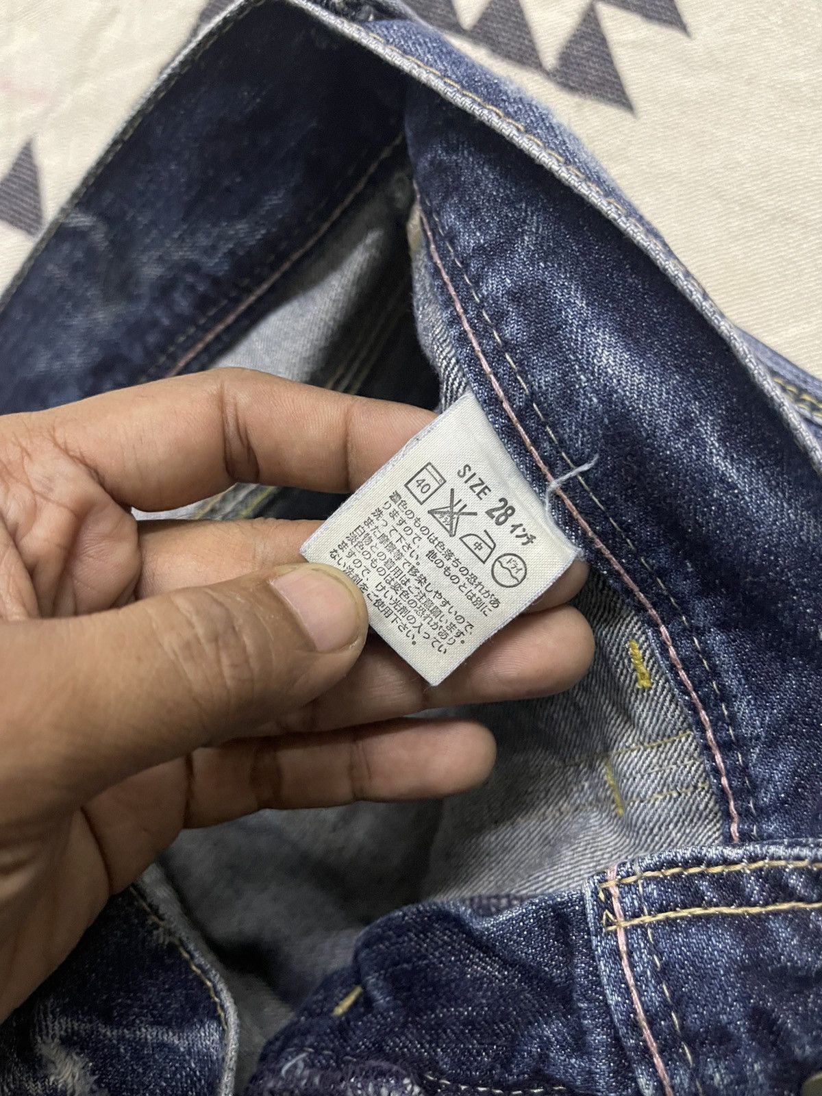 Levi's 2000s LEVIS WASHABLE FLARE JEANS Size 29" - 11 Thumbnail