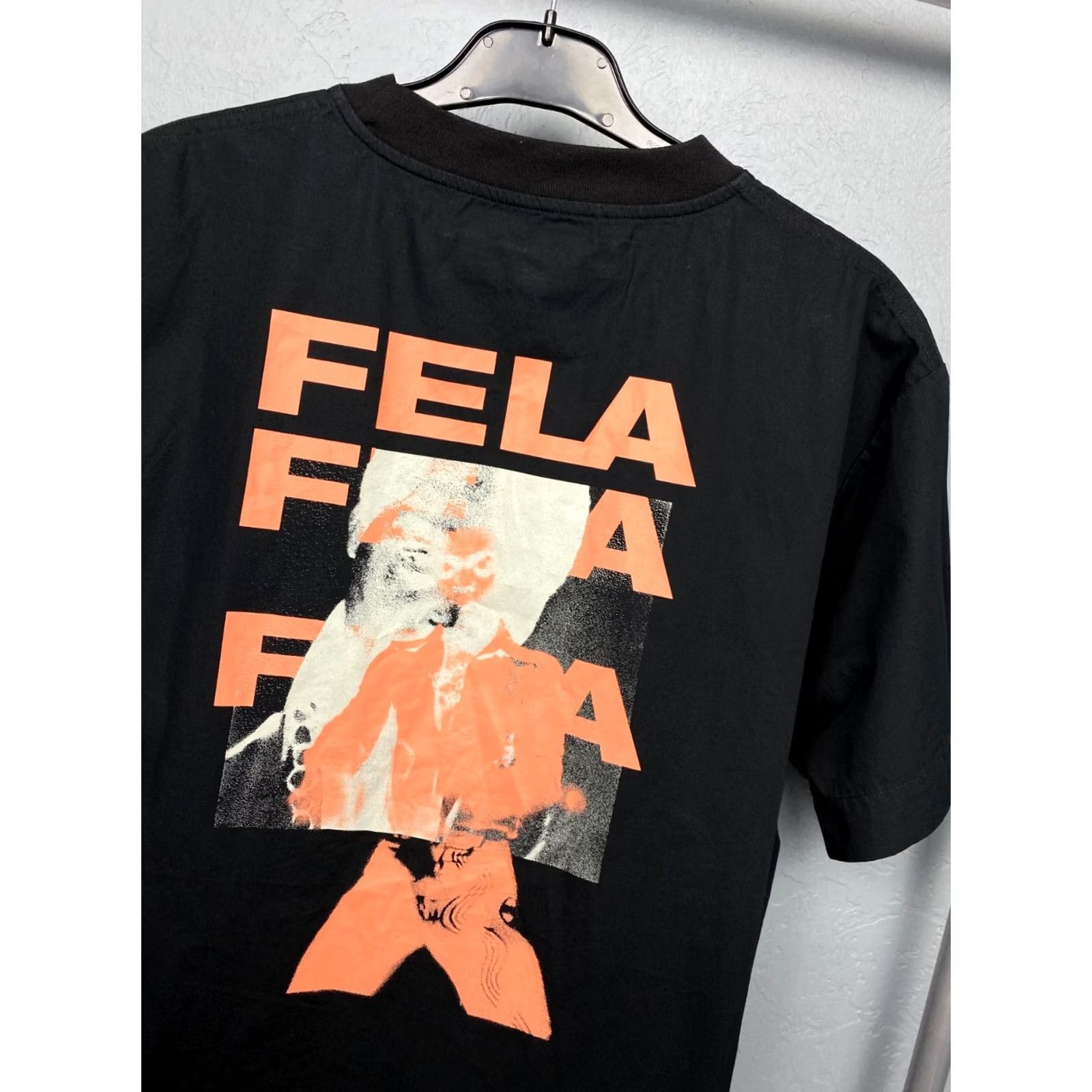 Carhartt Carhartt Wip x Fela Mens Kuti Poplin Crew Neck T-Shirt Size M Black Shirt Mens Size US M / EU 48-50 / 2 - 2 Thumbnail