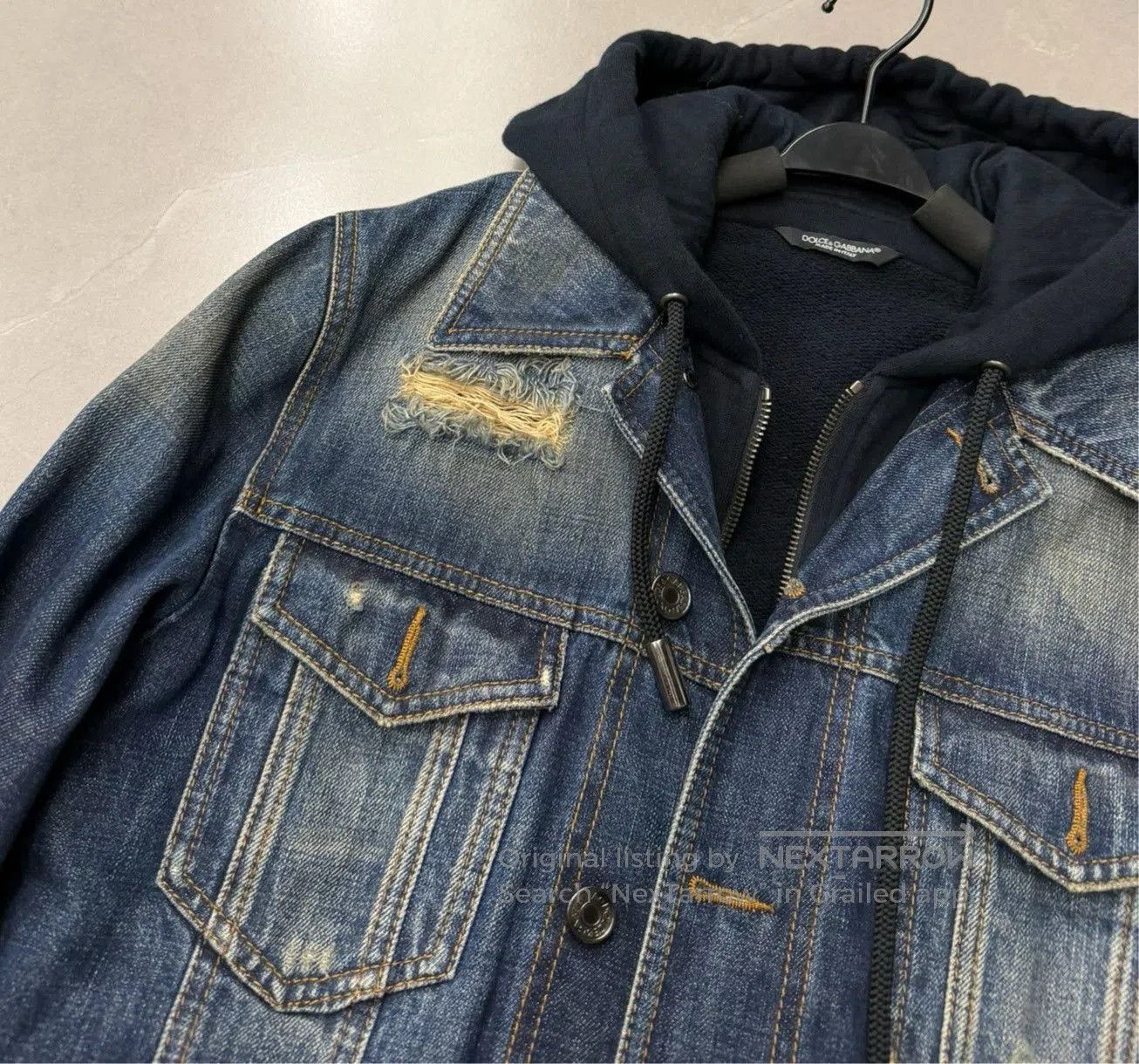 Dolce & Gabbana Dolce & Gabbana Men's Blue Denim Jacket. Size US M / EU 48-50 / 2 - 3 Thumbnail