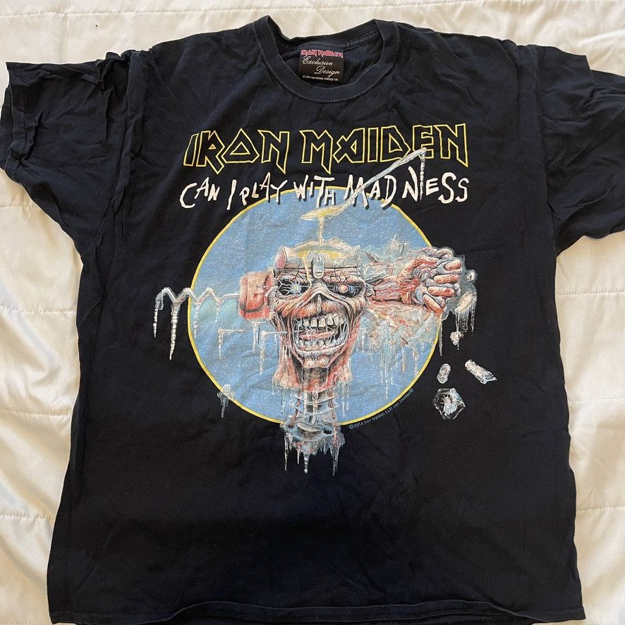 Iron Maiden Iron Maiden - Can I Play With Madness Band T-Shirt XL 2014 Size US XL / EU 56 / 4 - 2 Thumbnail