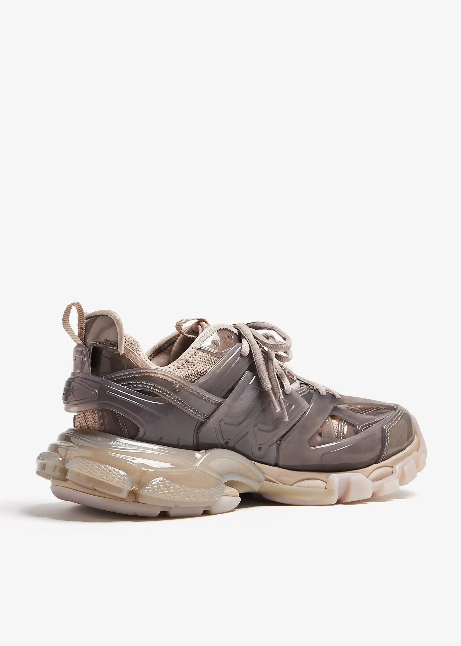 Balenciaga o1mt1gz0425 Track Jelly Sneakers in Beige/Grey Size US 5 / IT 35 - 3 Thumbnail
