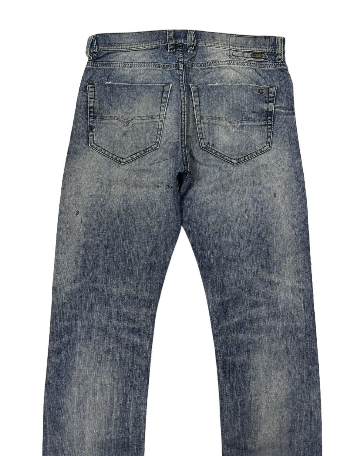 Diesel DIESEL DISTRESS SLIM CARROT DENIM JEANS Size US 32 / EU 48 - 6 Thumbnail