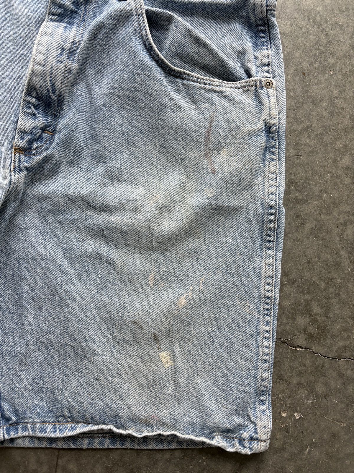 Wrangler Vintage Y2K Wrangler Jean Shorts Distressed Painter Size US 34 / EU 50 - 3 Thumbnail