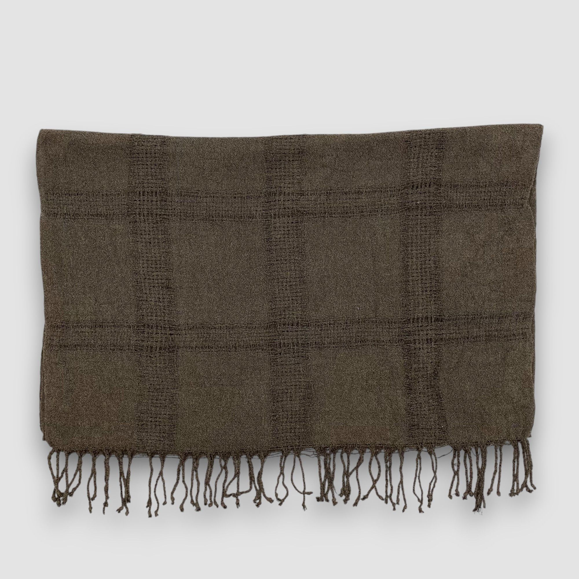 Issey Miyake Vintage Issey Miyake Scarf Muffler Wool Stole Shawl Scarves Size ONE SIZE - 3 Thumbnail