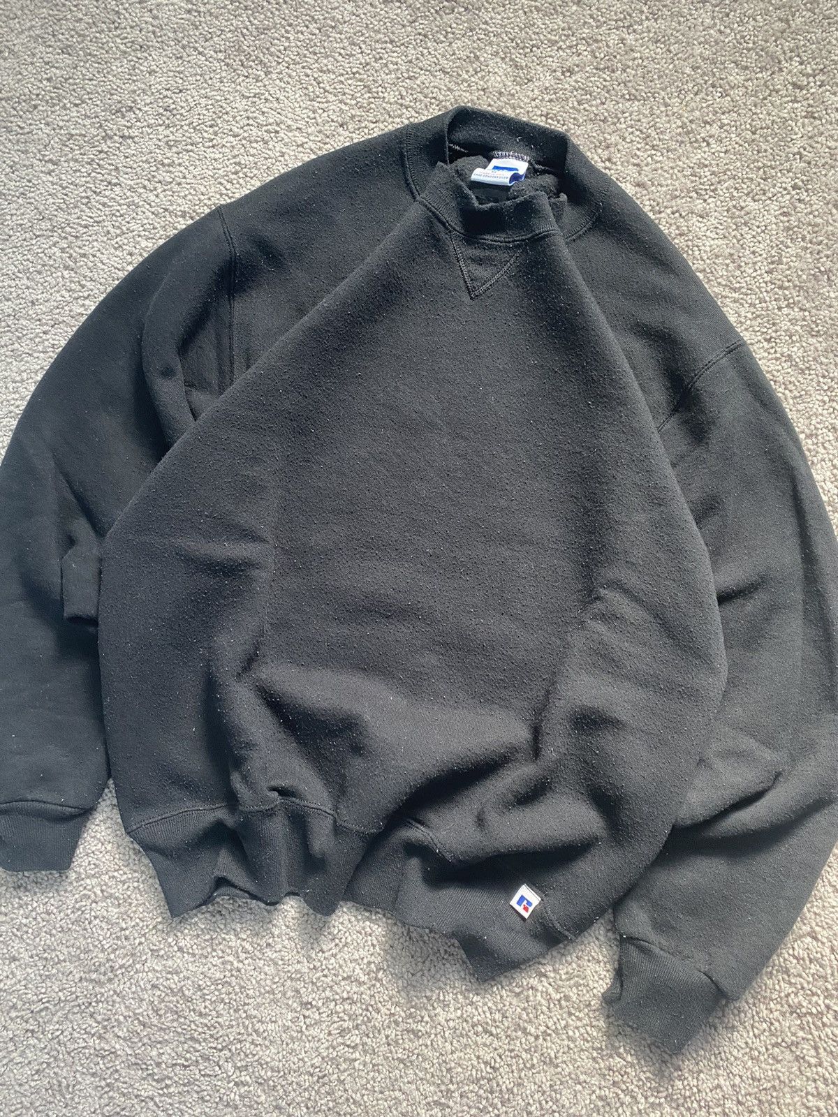 Russell Athletic × Vintage Vintage Russell Athletic Sweatshirt Black Medium USA Size US M / EU 48-50 / 2 - 2 Thumbnail