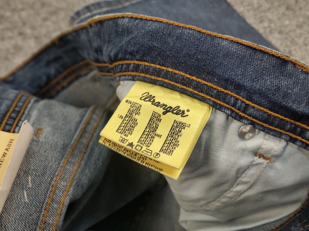 Wrangler Vintage Wrangler regular straight Stonewash Denim Jeans Size US 32 / EU 48 - 12 Thumbnail
