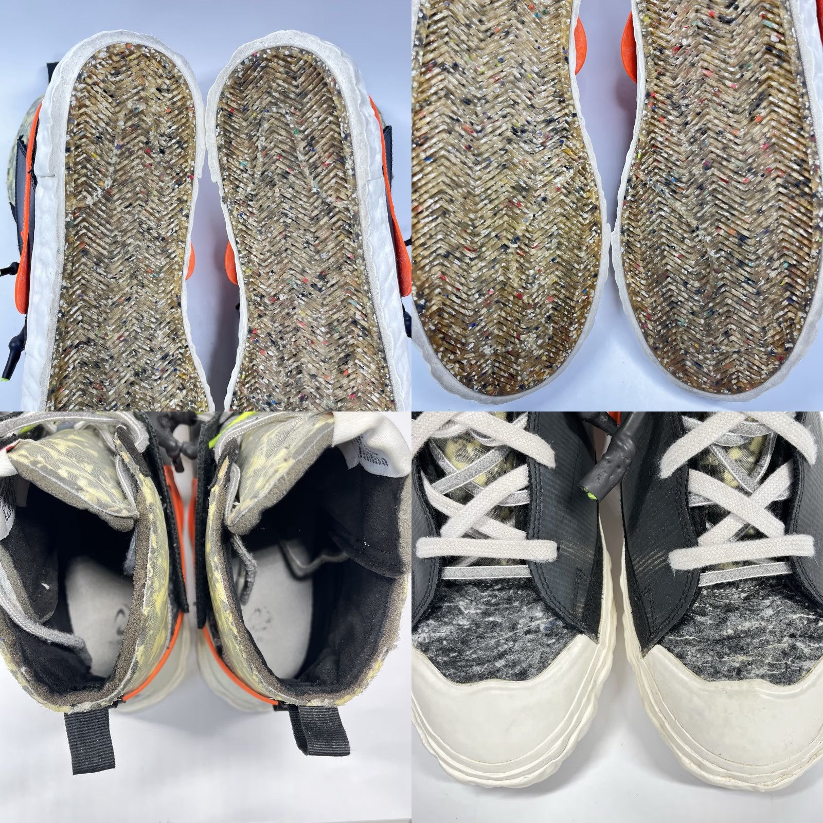 Nike Nike Blazer Mid x READYMADE Sneakers CZ3589-001 Size 14 Black Orange Grey Camo Nike Mens Shoes Sneaker Run Jogging Casual Workwear Athletic 2021 Size 36R - 8 Thumbnail