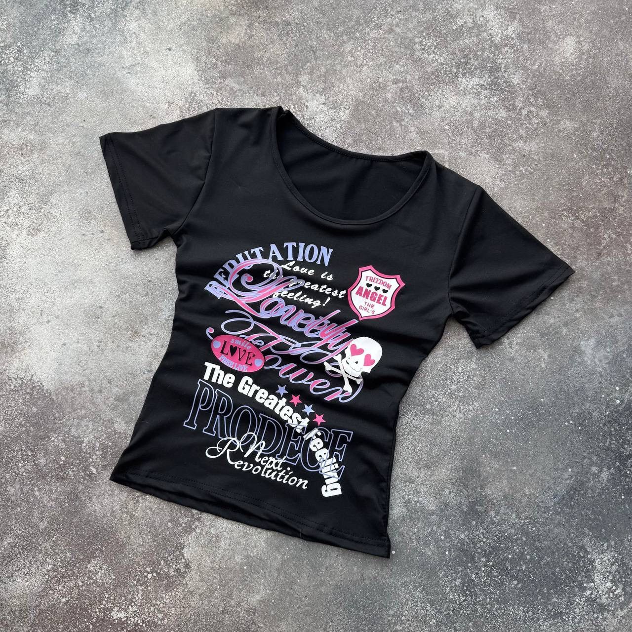Japanese Brand × Vintage Super Y2K Emo Vibe Goth T-shirt Size M / US 6-8 / IT 42-44 - 7 Thumbnail