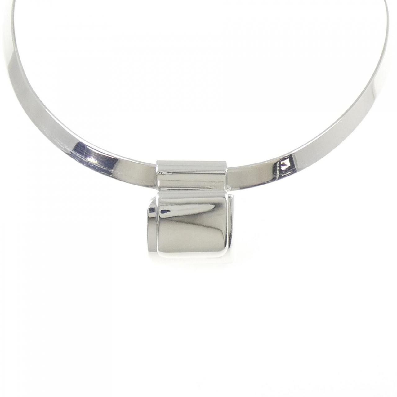 Hermes Hermes Hermes 925 Silver Necklace Metal Necklace DUTY FREE for USA Size ONE SIZE - 1 Thumbnail