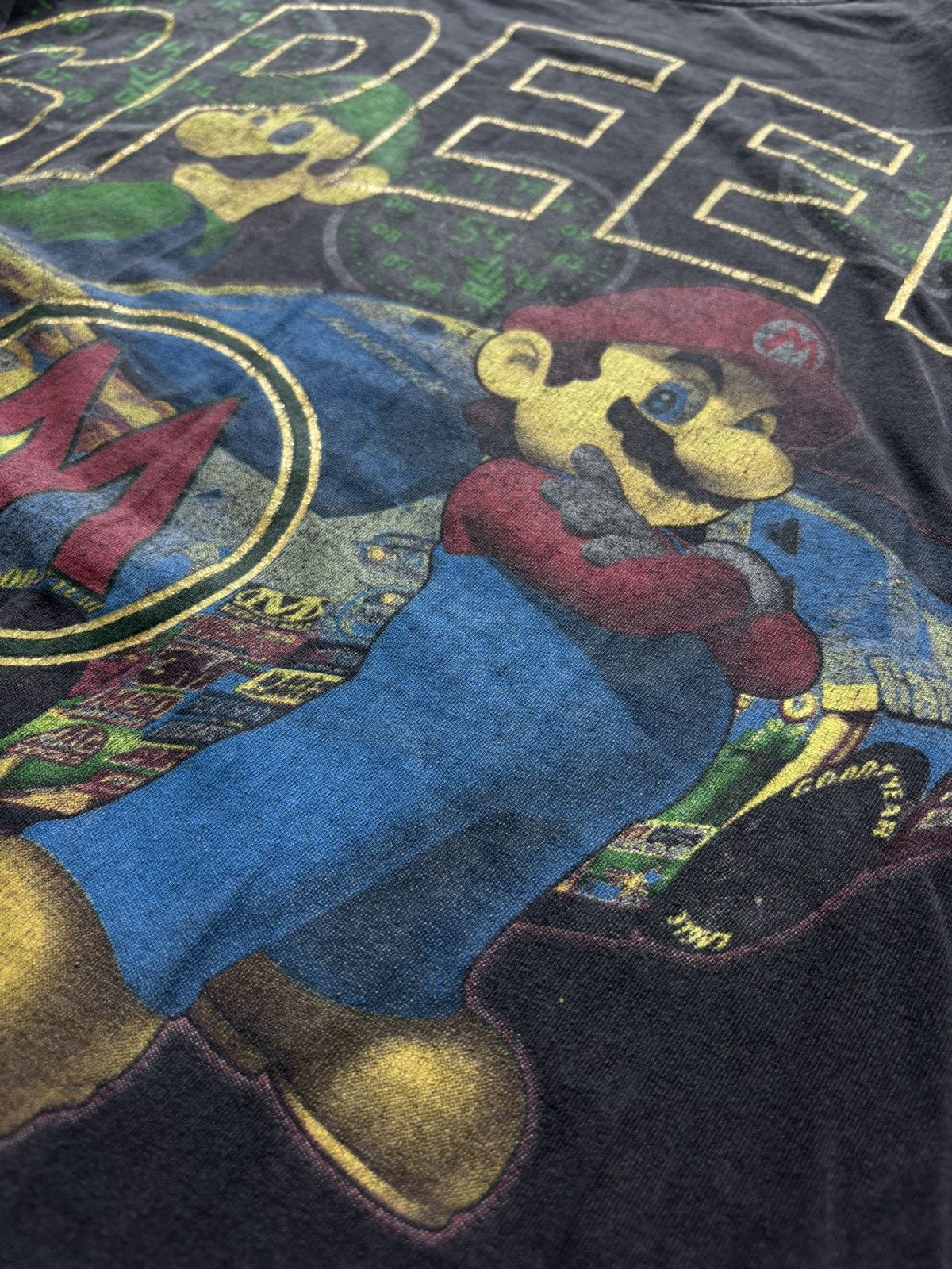 Vintage Nascar x Mario Tee Size US XXL / EU 58 / 5 - 4 Thumbnail