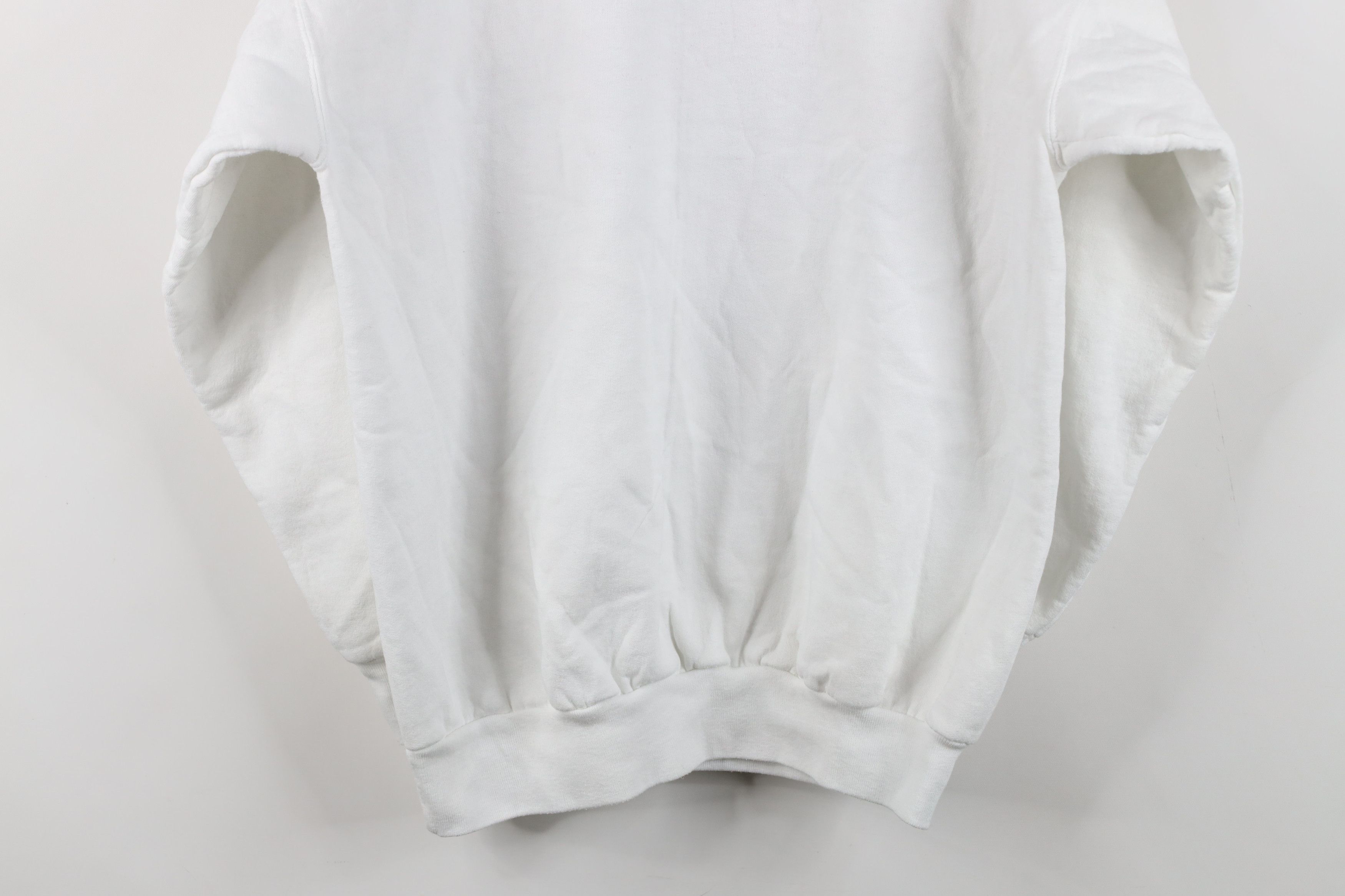 Vintage Vintage 90s Dog Puppy Christmas Wreath Sweatshirt White Size M / US 6-8 / IT 42-44 - 10 Thumbnail