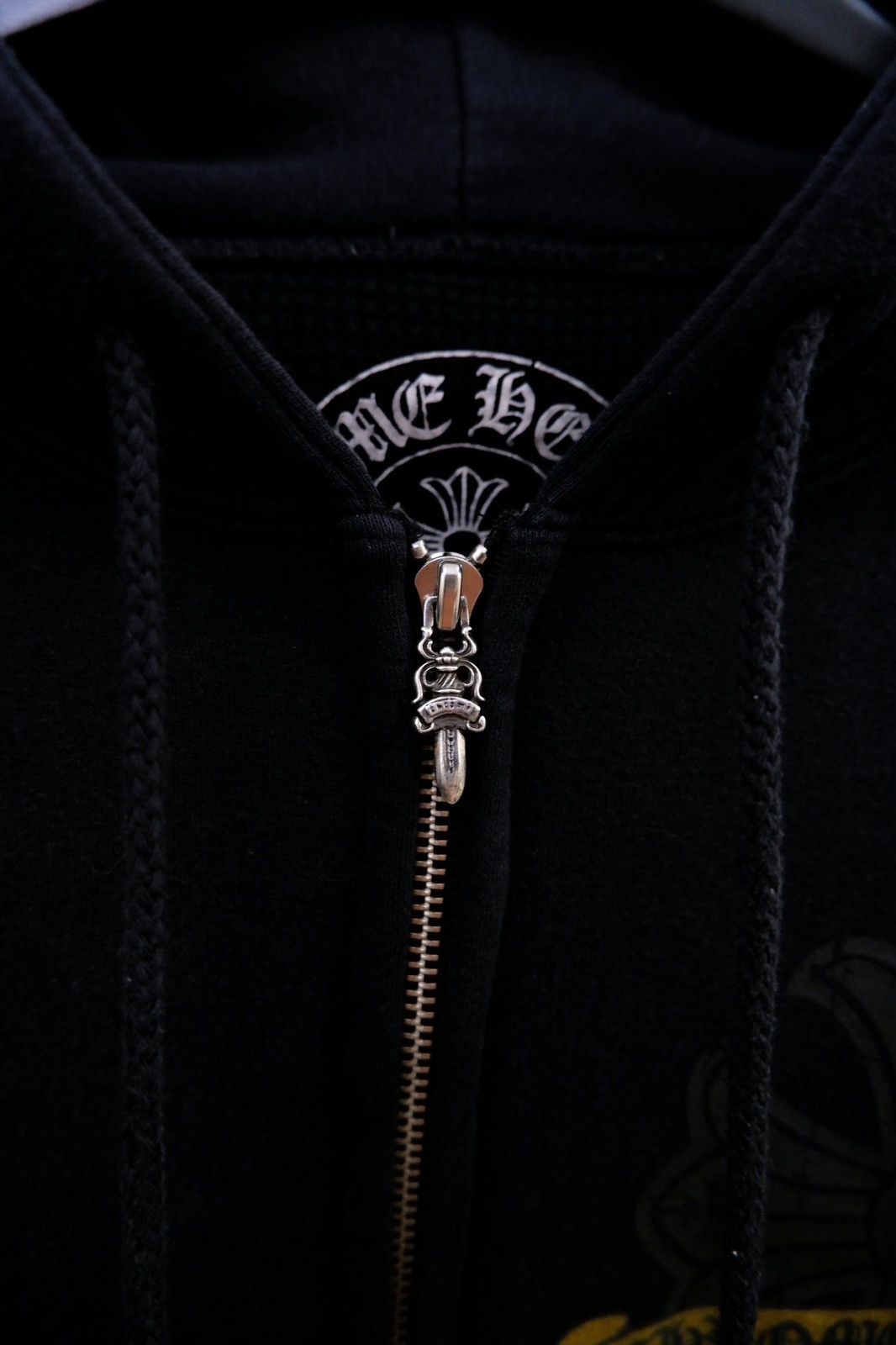 Chrome Hearts Vintage Chrome Hearts Gold Horseshoe Hoodie Zip Size US S / EU 44-46 / 1 - 12 Thumbnail