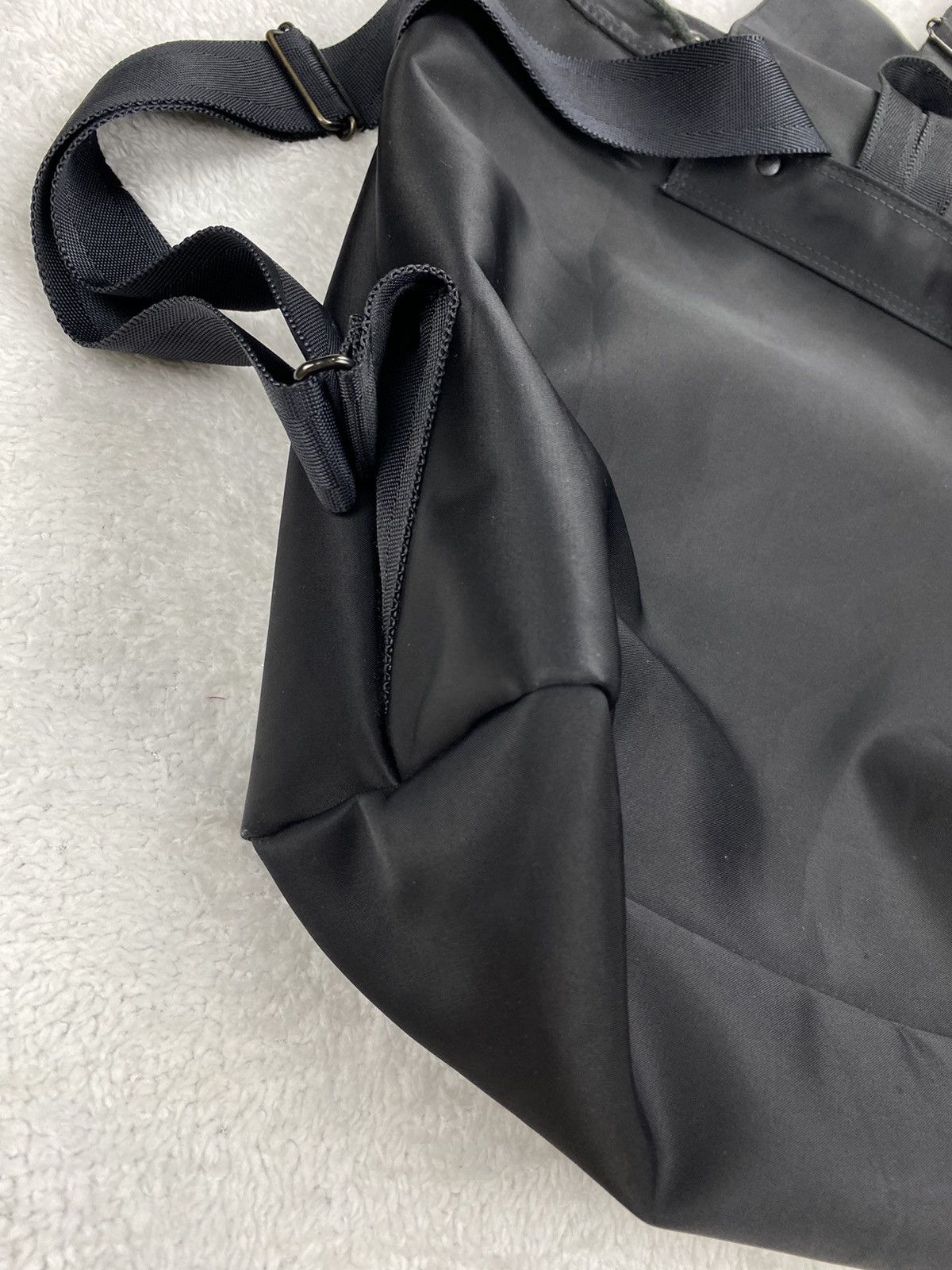 Yohji Yamamoto Y’saacs Pour Homme YOHJI YAMAMOTO Signature Nylon Backpack Size ONE SIZE - 17 Thumbnail