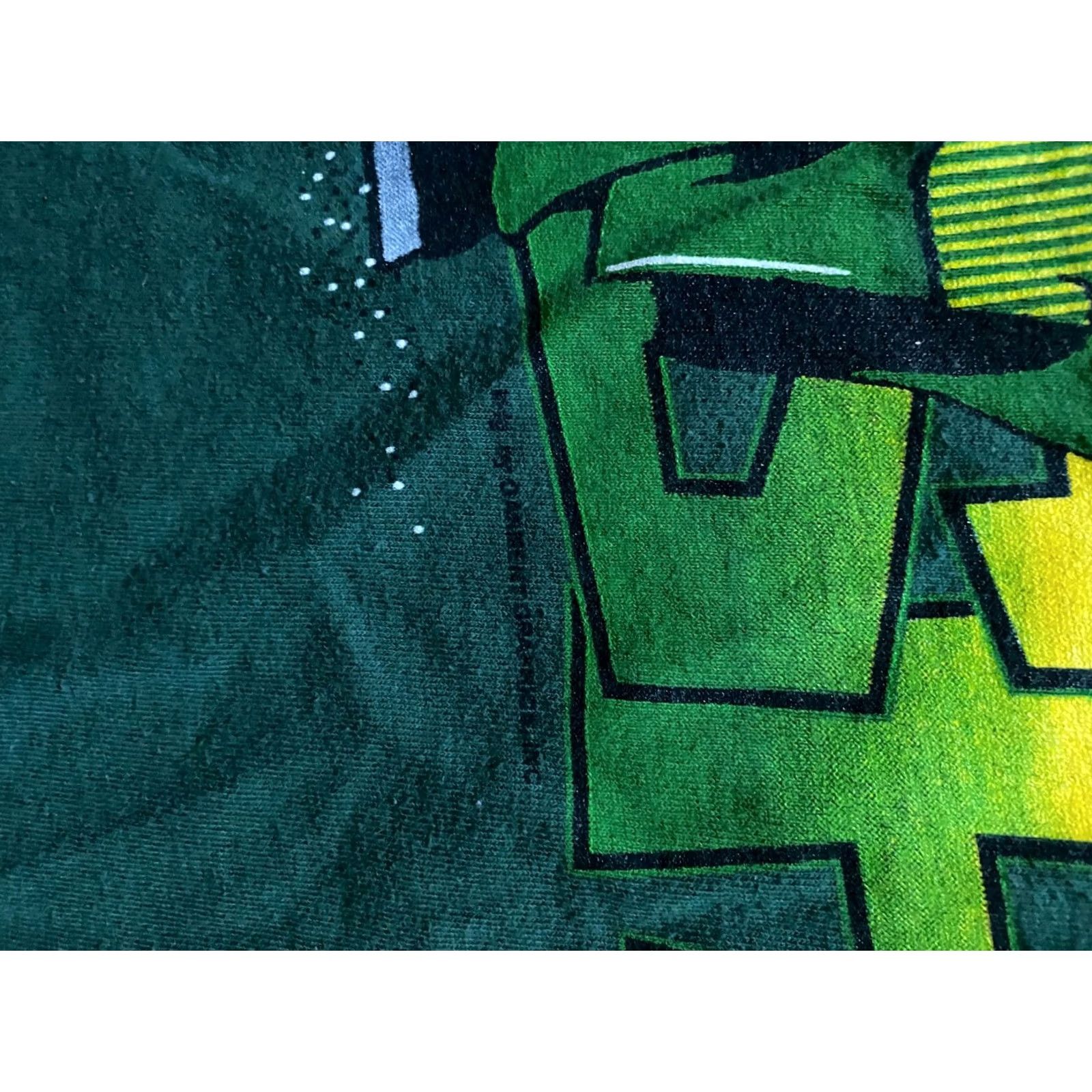 Delta VINTAGE TAZ Kiss Me Im Irish T Shirt Mens L Delta Warner Looney Tunes Green 1990s USA USA Theme Varsity Logo Shirt Size US L / EU 52-54 / 3 - 5 Thumbnail