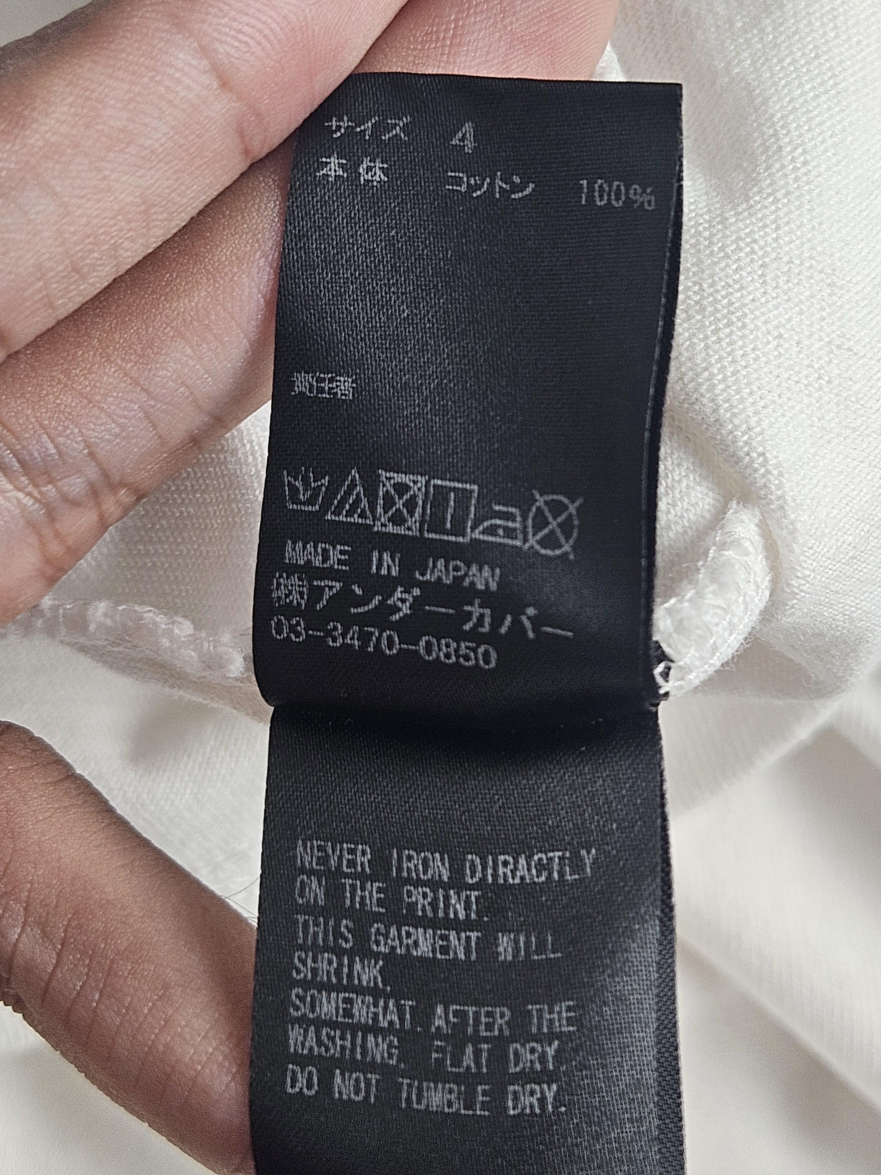 Undercover Undercover How To Avoid Everything tee shirt Size US XL / EU 56 / 4 - 6 Thumbnail