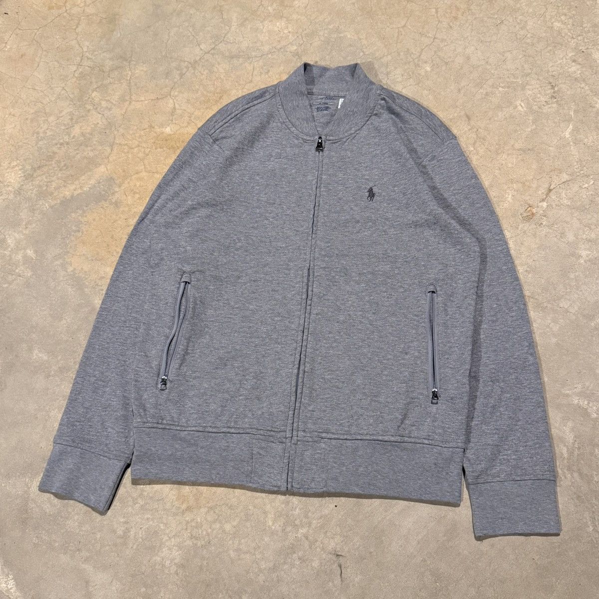 Polo Ralph Lauren Polo Ralph Lauren Zip Up Cotton Warmup Bomber Sweatshirt Size US M / EU 48-50 / 2 - 2 Thumbnail