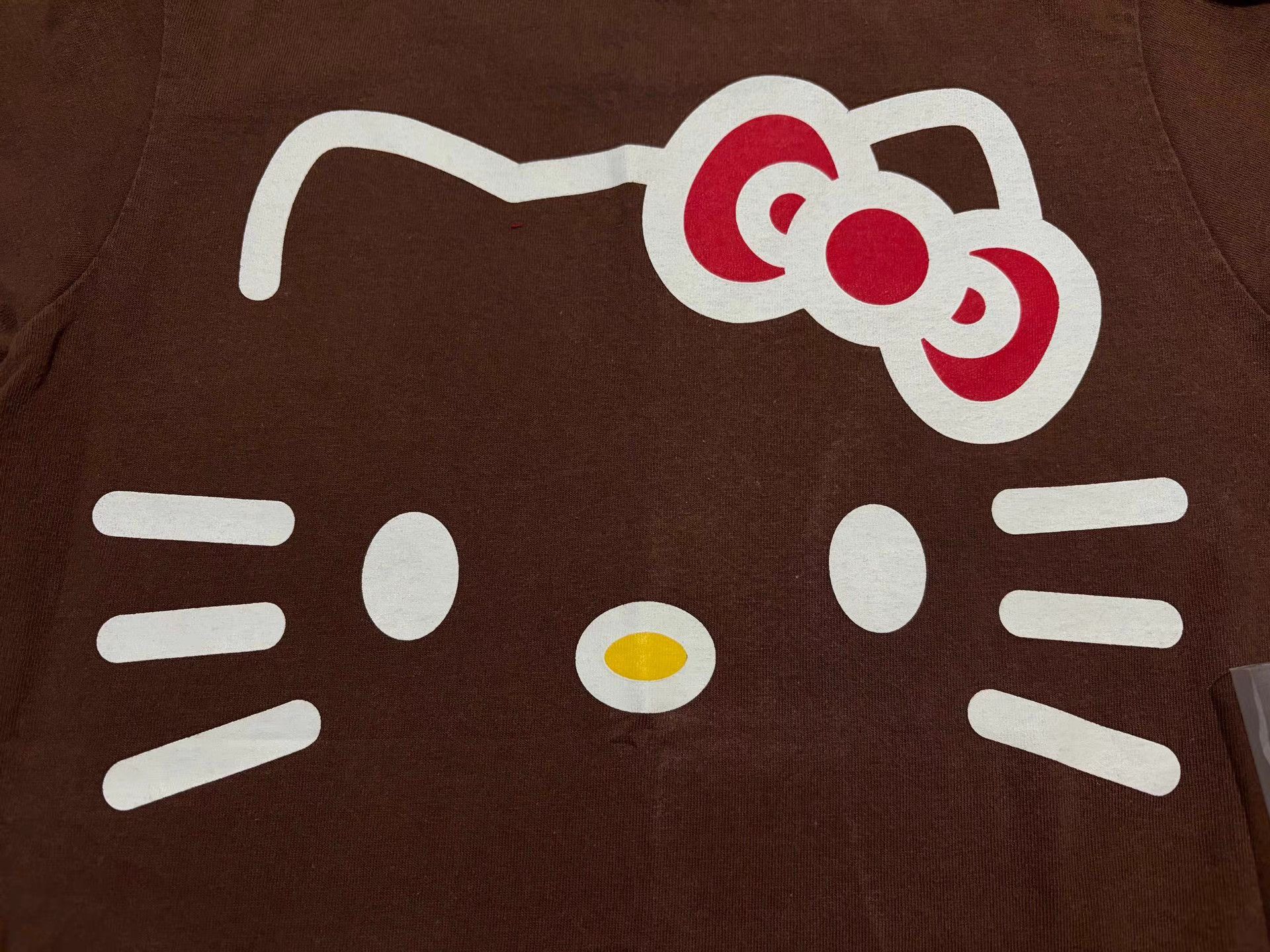 Bape Bape Kids x Hello Kitty Collaboration Short Sleeve T-Shirt Size US XS / EU 42 / 0 - 4 Thumbnail