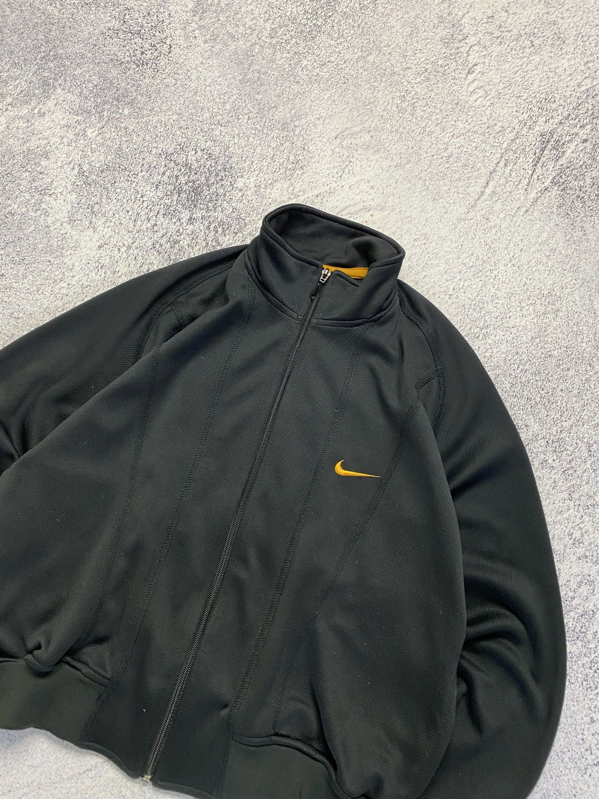 Nike Vintage Y2K Nike Drill Big Swoosh Track Jacket 90’s Size L / US 10 / IT 46 - 4 Thumbnail