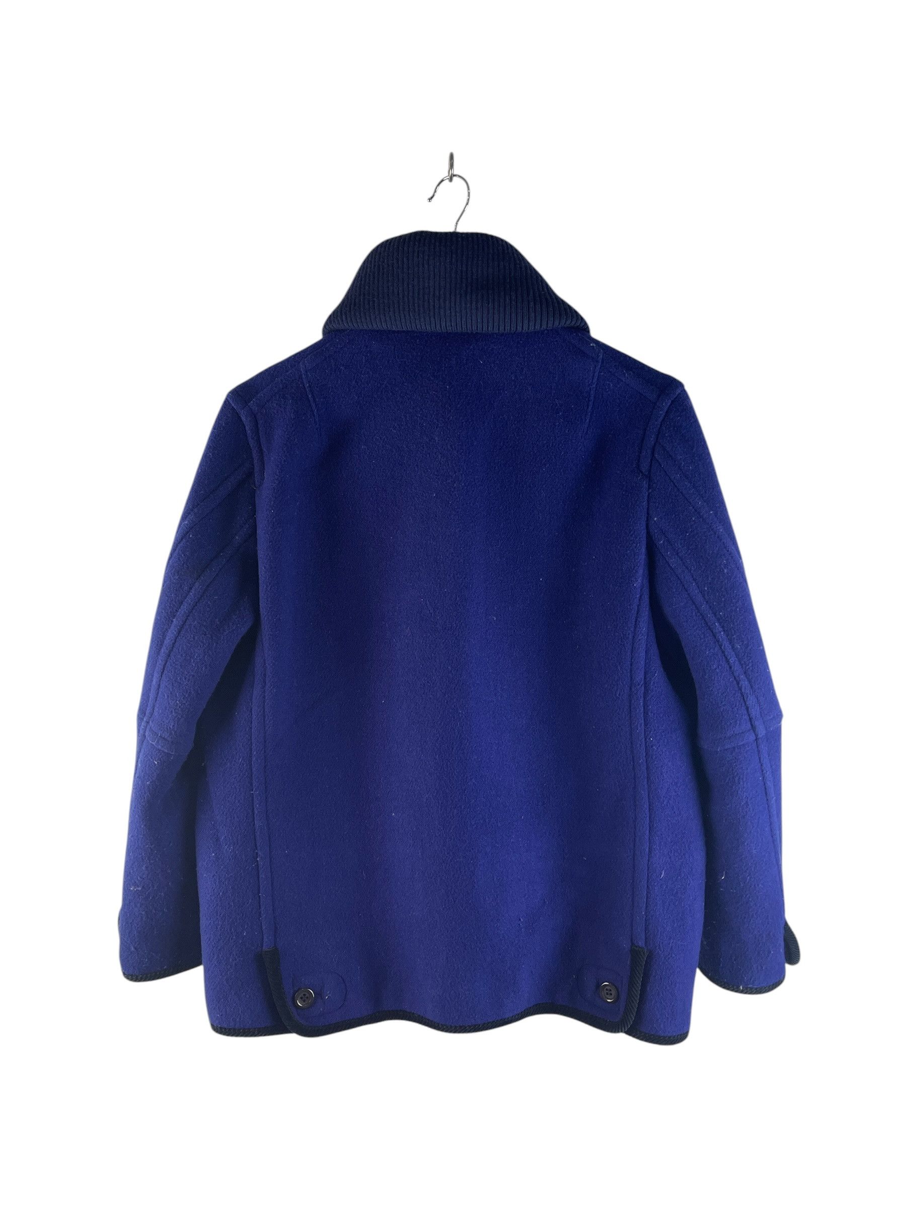 mercibeaucoup Mercibeaucoup A-net Blue Wool Short Coat Boxy Jacket Size US M / EU 48-50 / 2 - 3 Thumbnail