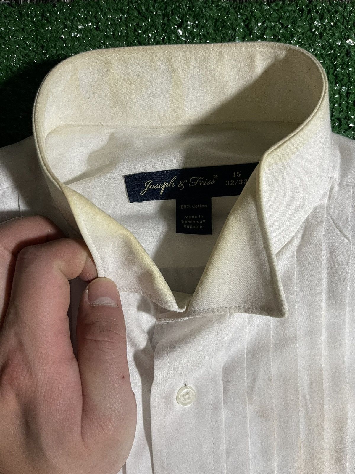 Joseph & Feiss Formal Long Sleeve Button Up Shirt Size US L / EU 52-54 / 3 - 6 Thumbnail