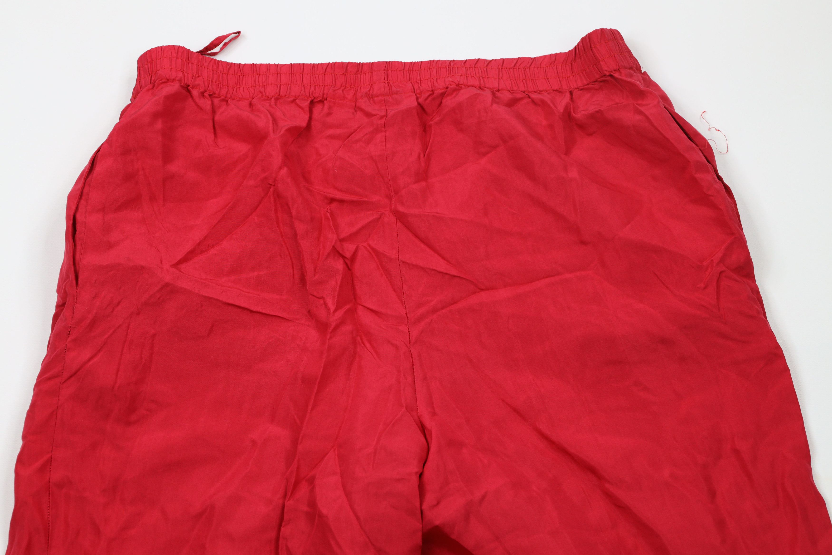 Diane von Furstenberg × Vintage Vintage 90s Diane von Furstenberg Lightweight Silk Pants Red Size 36" / US 14 / IT 50 - 8 Thumbnail
