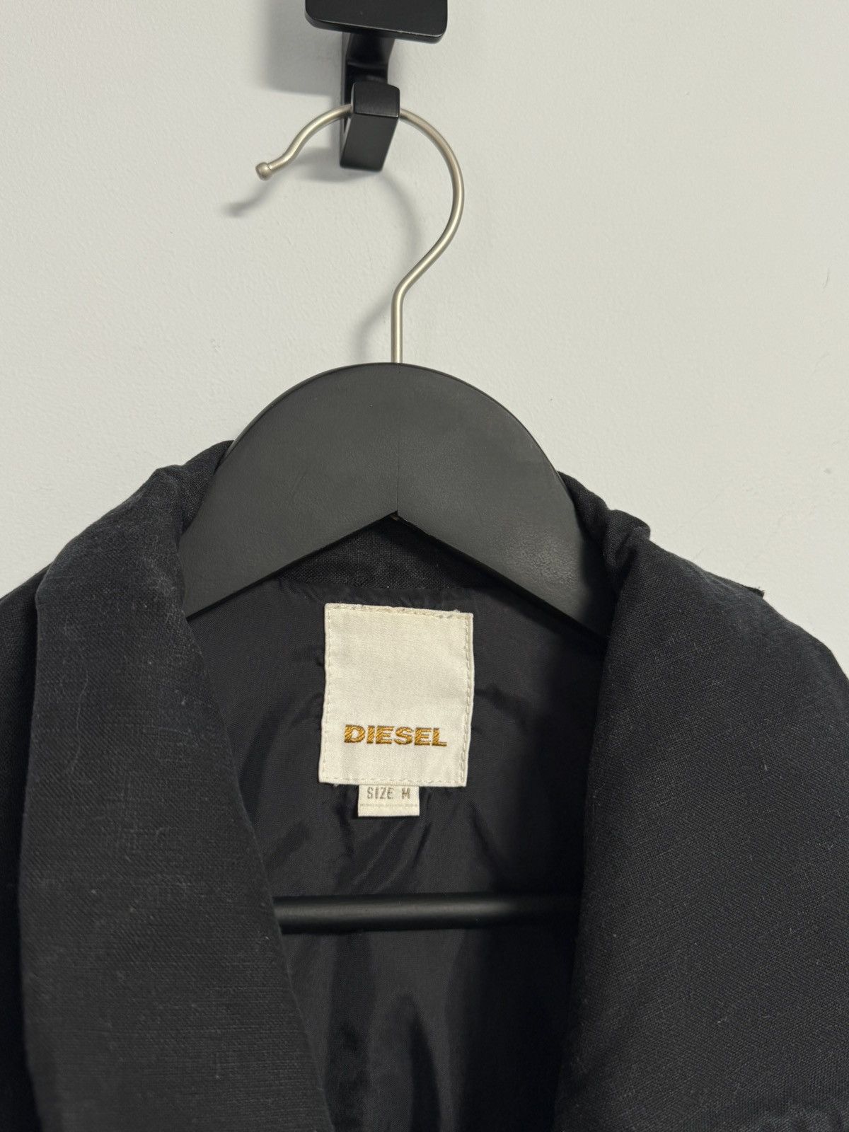 Diesel Diesel Vintage Y2K Hemp Cotton Military Deconstructed Jacket Size M / US 6-8 / IT 42-44 - 8 Thumbnail