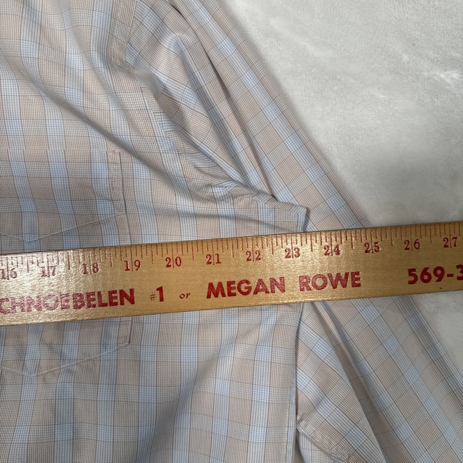 Thomas Pink Thomas Pink Long Mens 16 Sz 36 Sm Checks Long Sleeve Preppy Size US S / EU 44-46 / 1 - 7 Thumbnail
