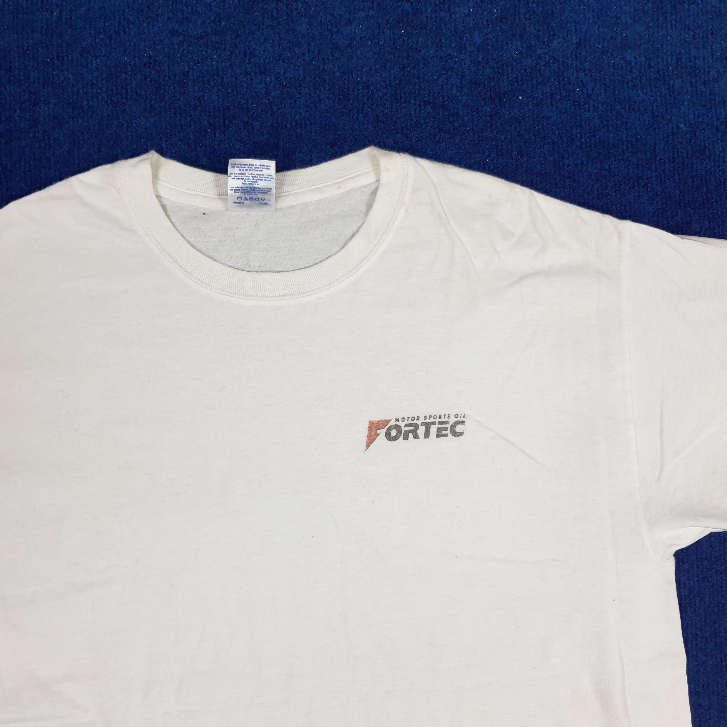 Vintage Vintage Motor Sports Oil Fortec Germany Automotive Tshirt Size US L / EU 52-54 / 3 - 4 Thumbnail
