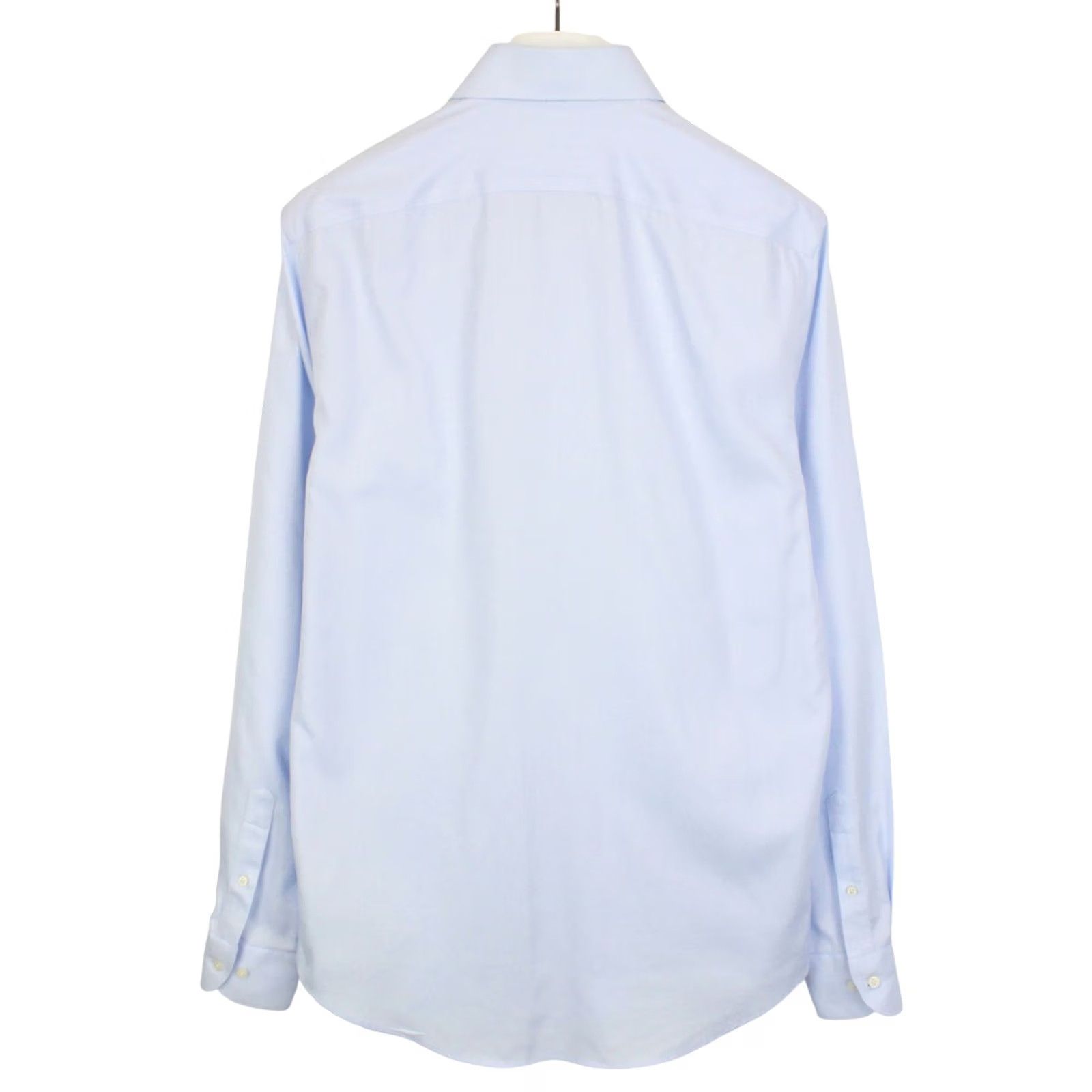 Suitsupply Suitsupply Try On Slim Fit Formal Shirt Men's 41L / 16L Cutaway Collar Blue Shirt Size 42R - 2 Thumbnail