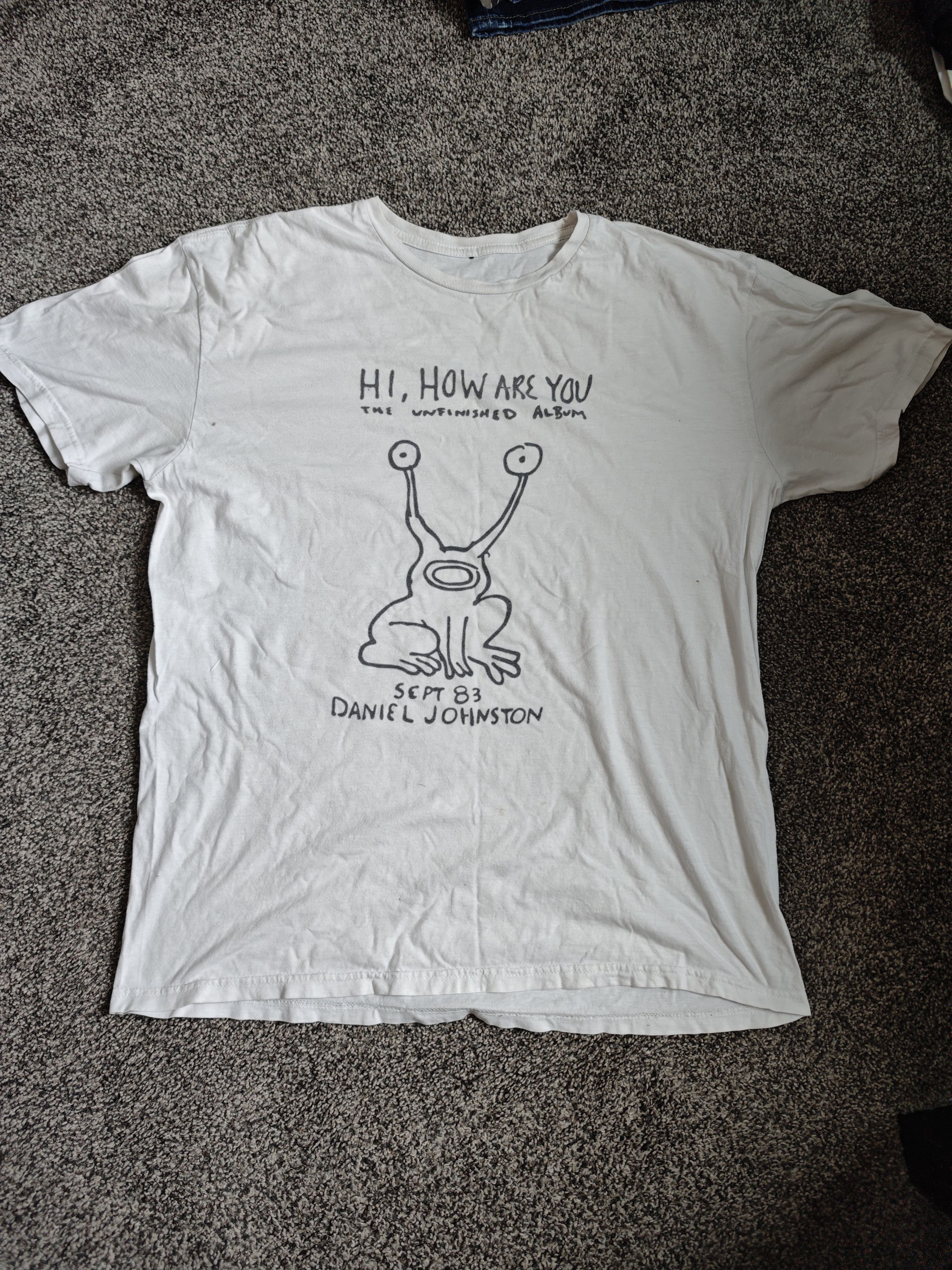 Band Tees daniel johnston vintage t shirt, kurt cobain Size US L / EU 52-54 / 3 - 2 Thumbnail