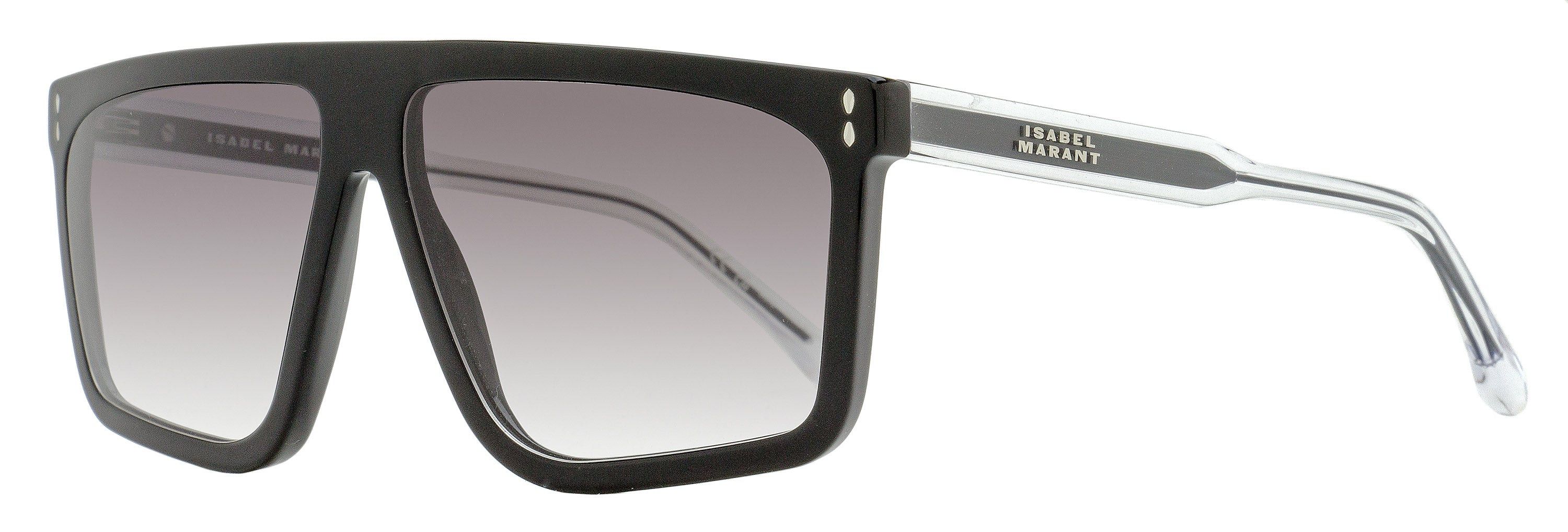 Isabel Marant Tapered Flat Top Sunglasses IM0169/G/S 807IR Black 66mm Isabel Marant Sunglasses IM-0163-S 807/9O main image 3