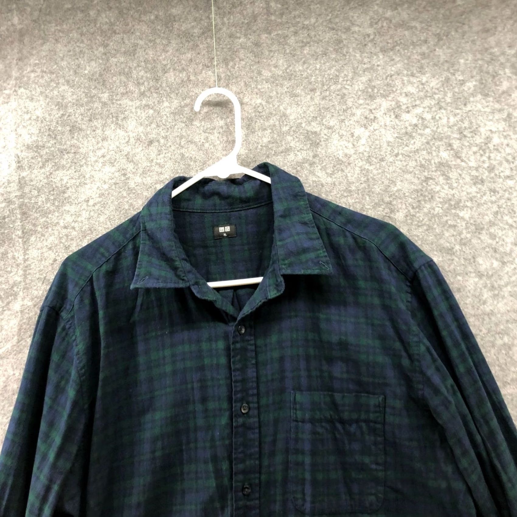 Uniqlo Uniqlo Flannel Shirt Mens XL Cotton Blackwatch Plaid Tartan Long Sleeve Size US XL / EU 56 / 4 - 3 Thumbnail