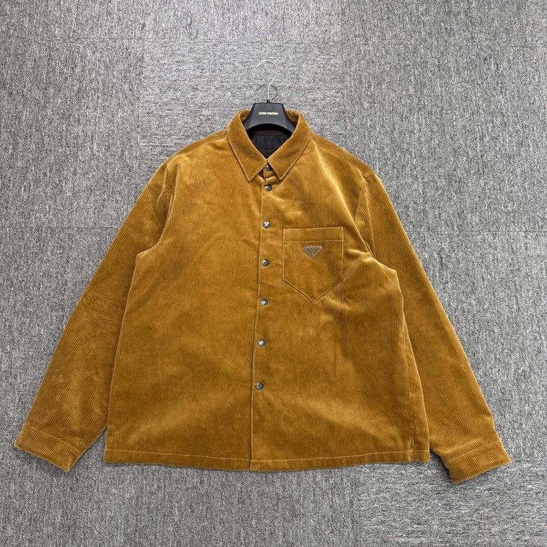 Prada Prada Corduroy jacket Size US S / EU 44-46 / 1 - 1 Thumbnail