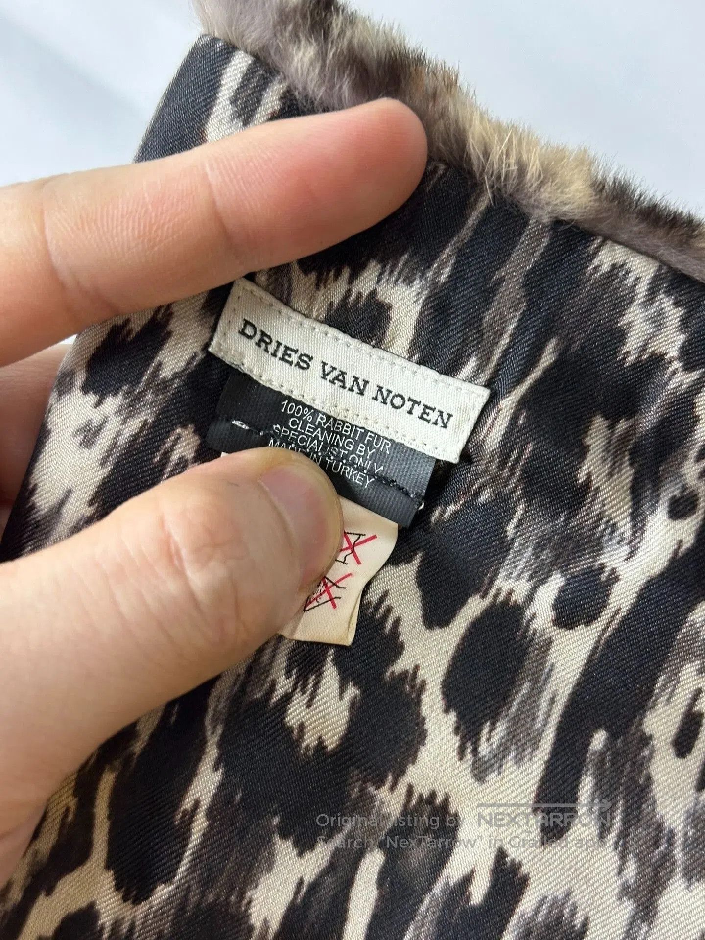 Dries Van Noten Dries Van Noten Leopard Print Scarf. Size ONE SIZE - 6 Thumbnail