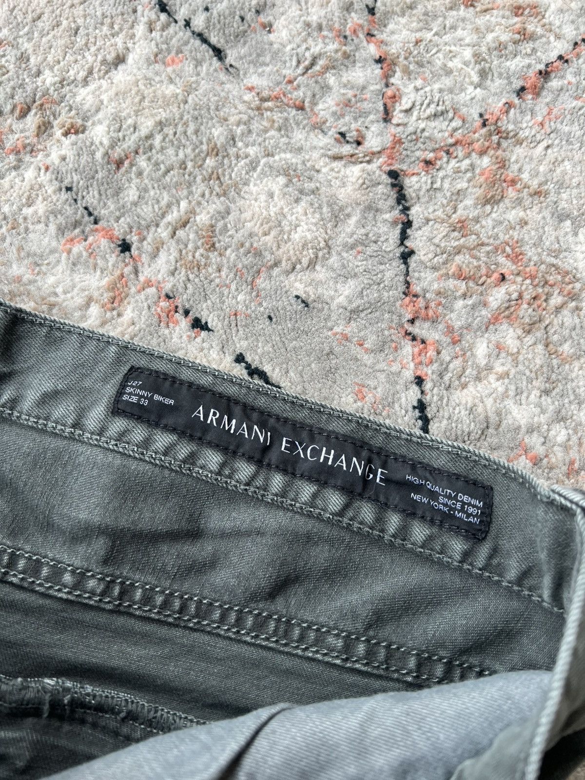 Armani Exchange Armani Exchange Skinny Jeans Size US 33 - 3 Thumbnail