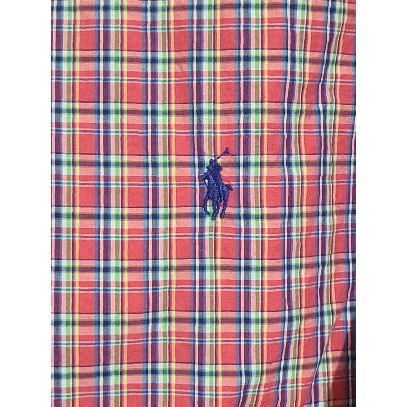 Polo Ralph Lauren Polo Ralph Lauren Shirt Button-Down Men’s Pink Plaid L Long Sleeve Multicolor Cotton Blends Button Up Shirt Casual Style Size US L / EU 52-54 / 3 - 2 Thumbnail
