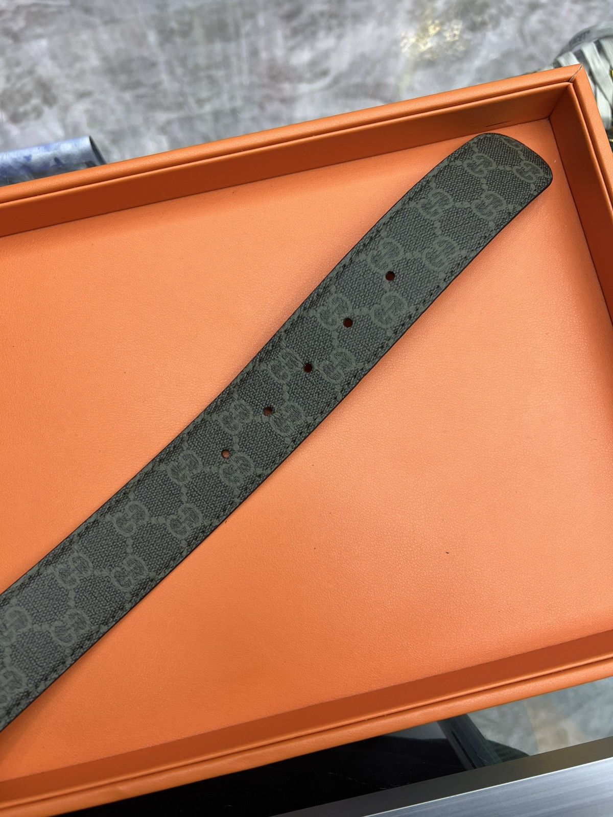 Gucci Gucci Reversible GG Monogram Belt Size 40 - 7 Thumbnail