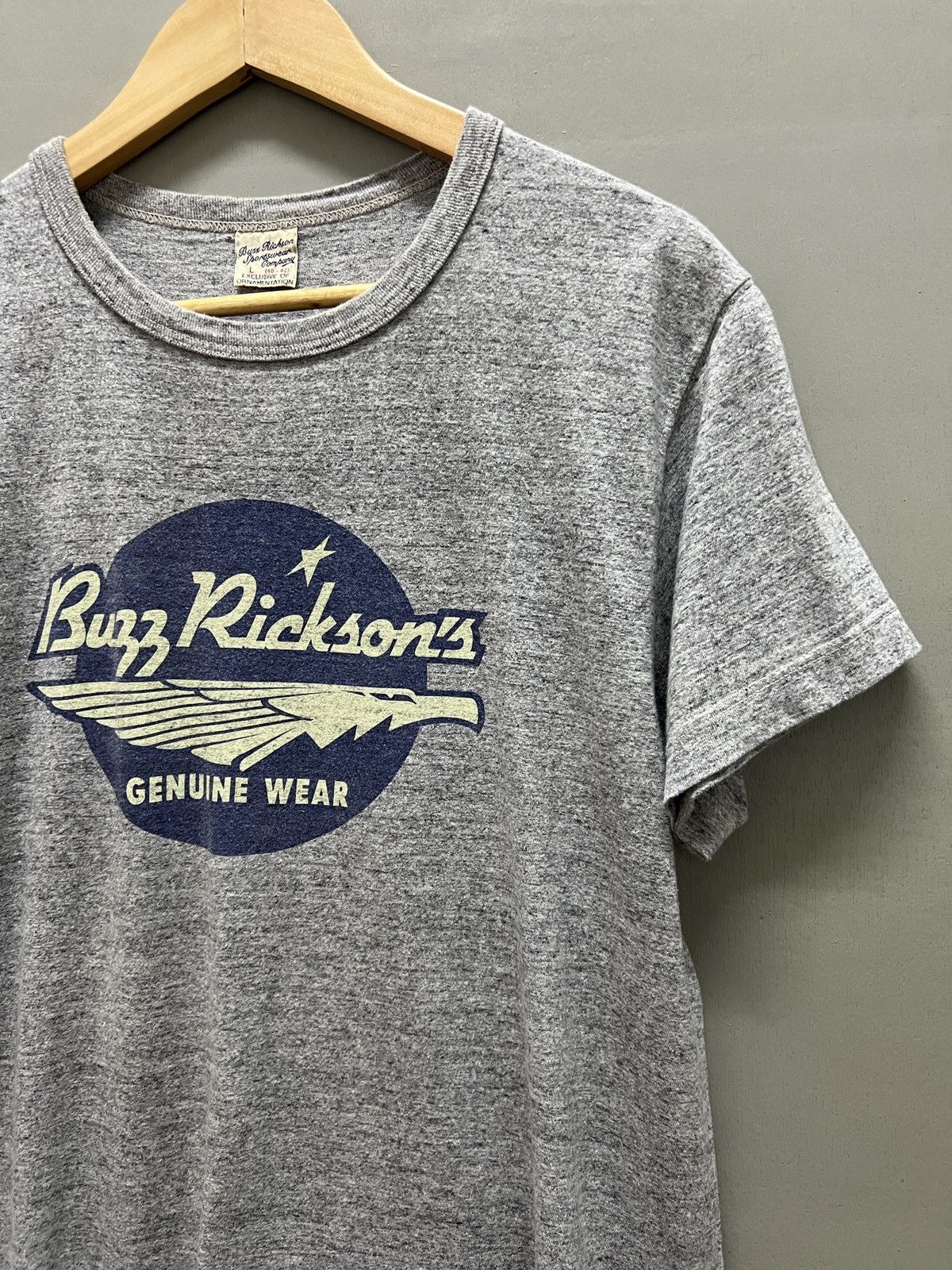 Buzz Rickson's Vintage BUZZ RICKSON’S By Toyo Enterprise Iconic T-shirt Size US L / EU 52-54 / 3 - 3 Thumbnail