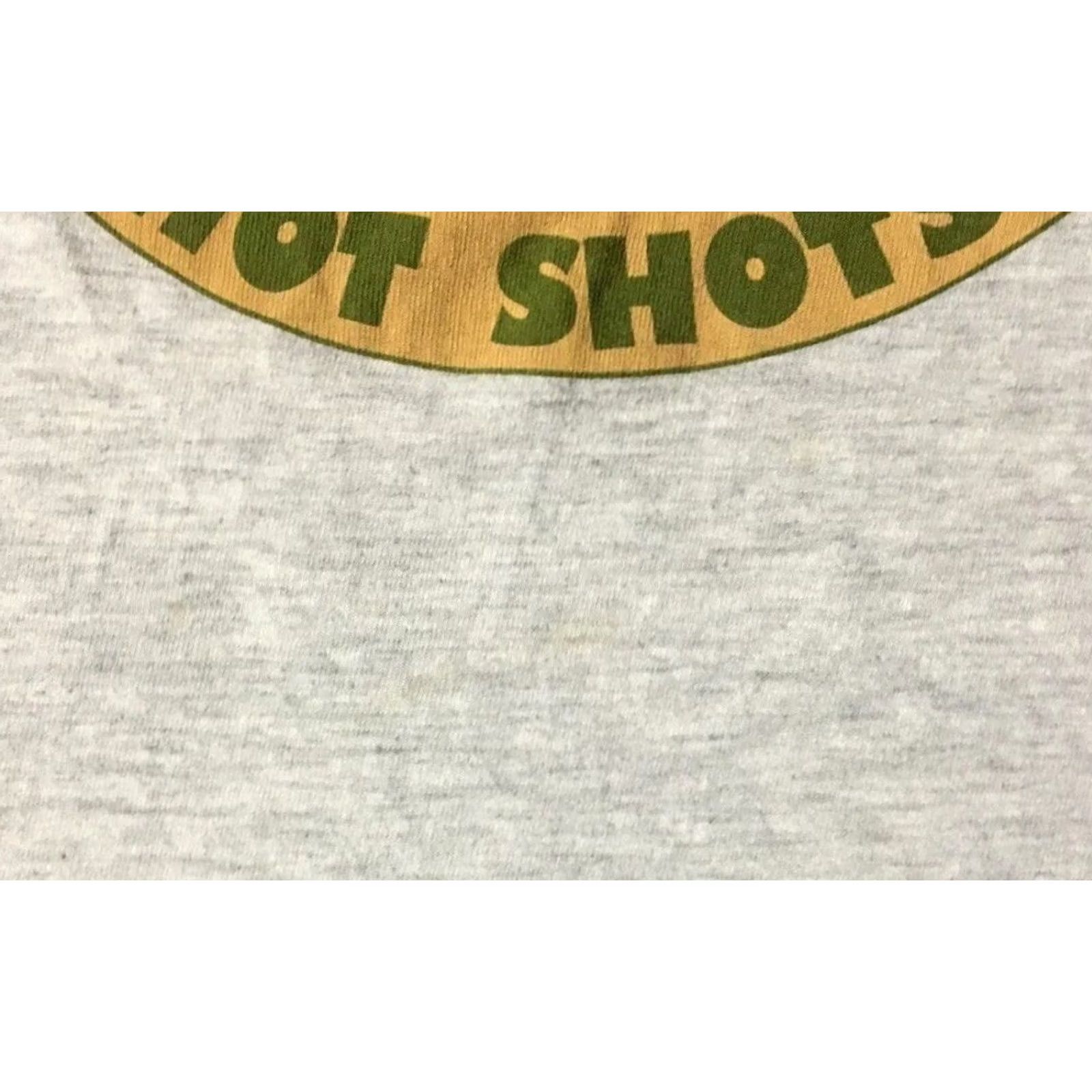 Vintage VINTAGE US Army Hot Shots Fire Transport Shirt XL Gray Military Biker Grunge 80s 90s Mens Size US XL / EU 56 / 4 - 5 Thumbnail
