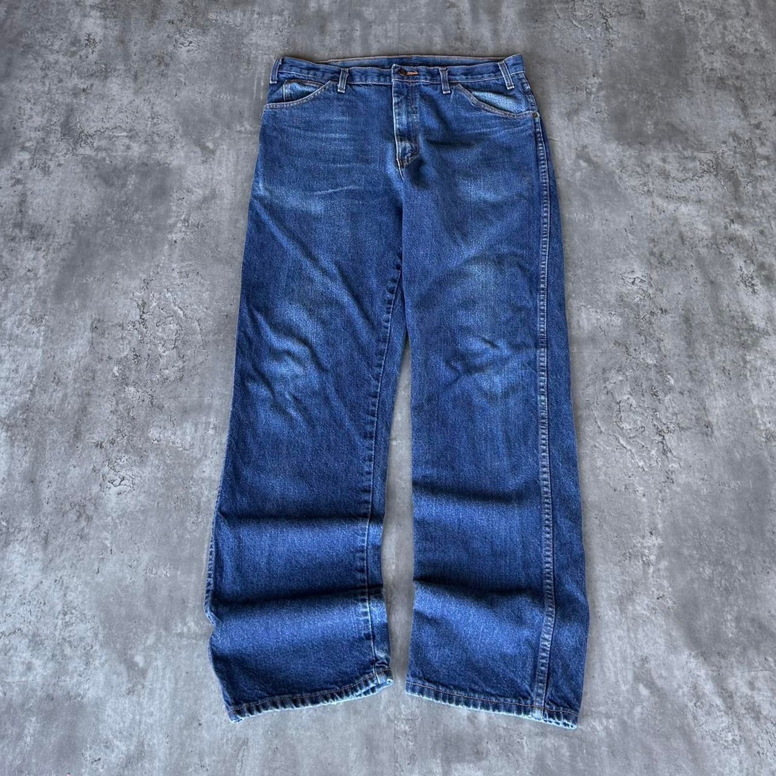 Carhartt × Dickies × Vintage Vintage Y2K Carhartt Style Baggy Carpenter Skater Jeans Size US 36 / EU 52 - 2 Thumbnail