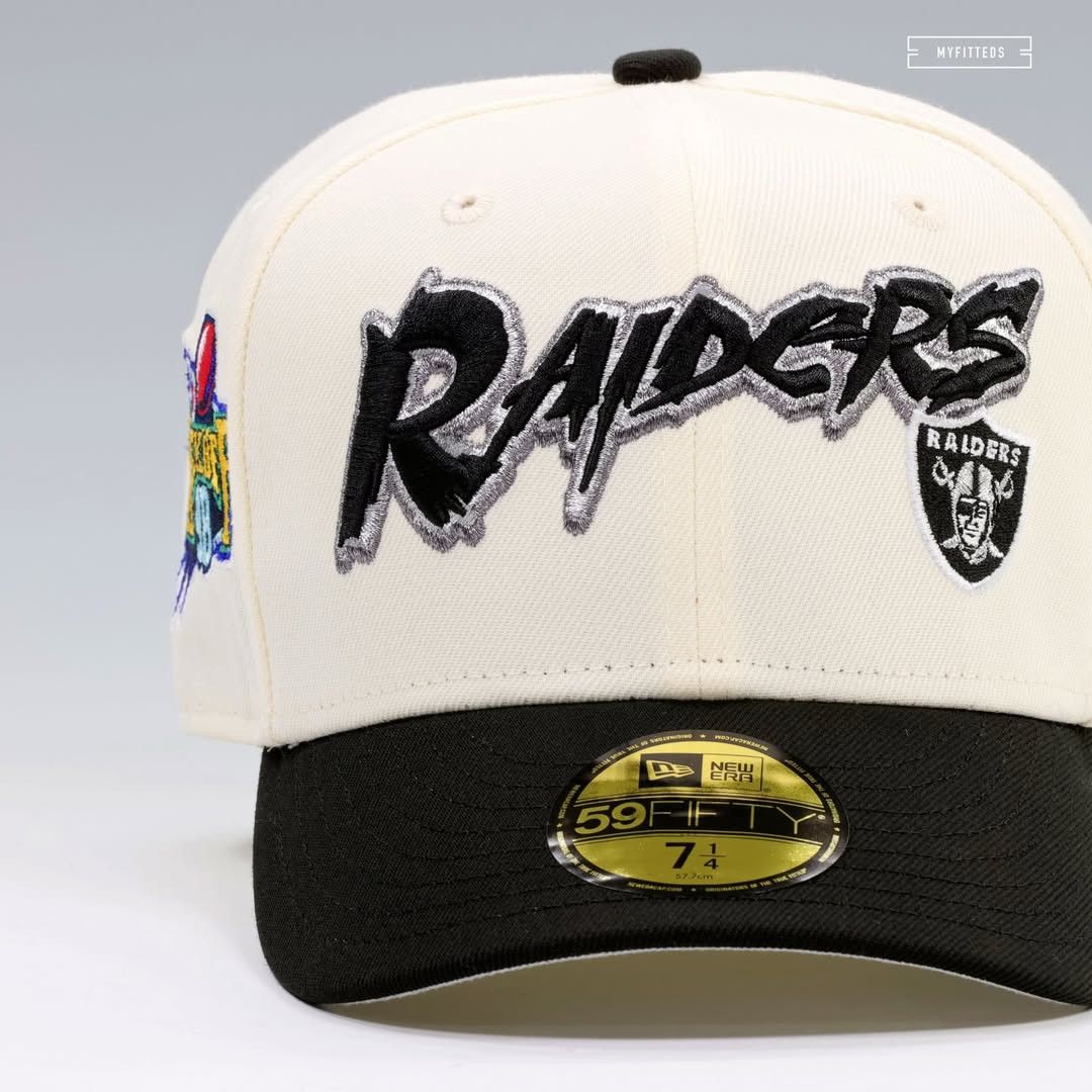 Born X Raised × NFL × New Era SIZE 7 OAKLAND RAIDERS 1998 NFL DRAFT NEW ERA FITTED HAT Size ONE SIZE - 2 Thumbnail