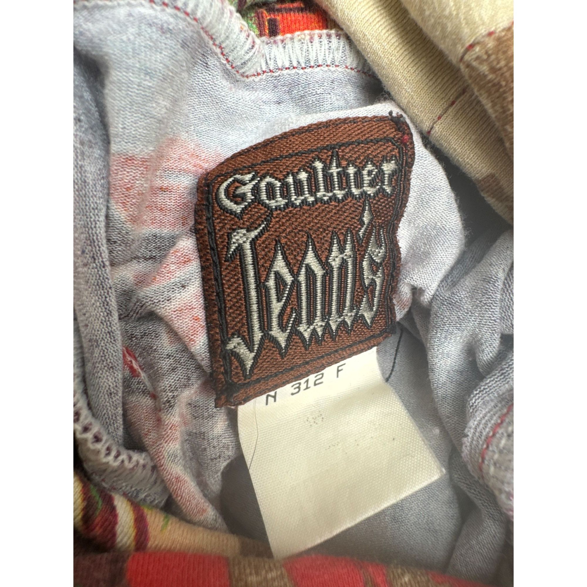 Jean Paul Gaultier 1999 “Venus de Milo Japan”Turtleneck Top Size S / US 4 / IT 40 - 6 Thumbnail