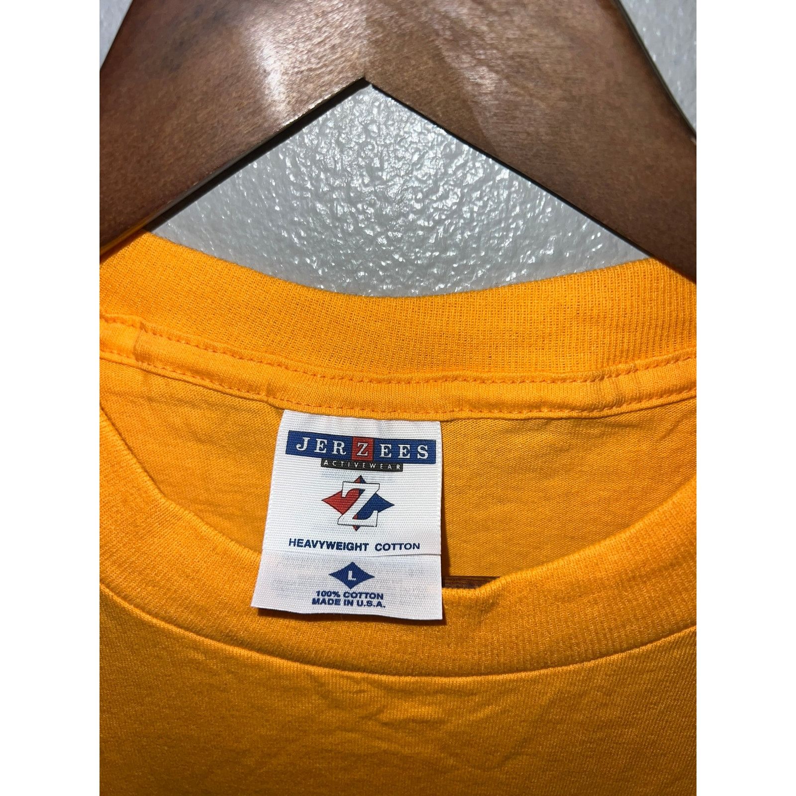 Jerzees Vintage New Mexico Shirt Sun God Orange Graphic Tee 90s L Size US L / EU 52-54 / 3 - 4 Thumbnail